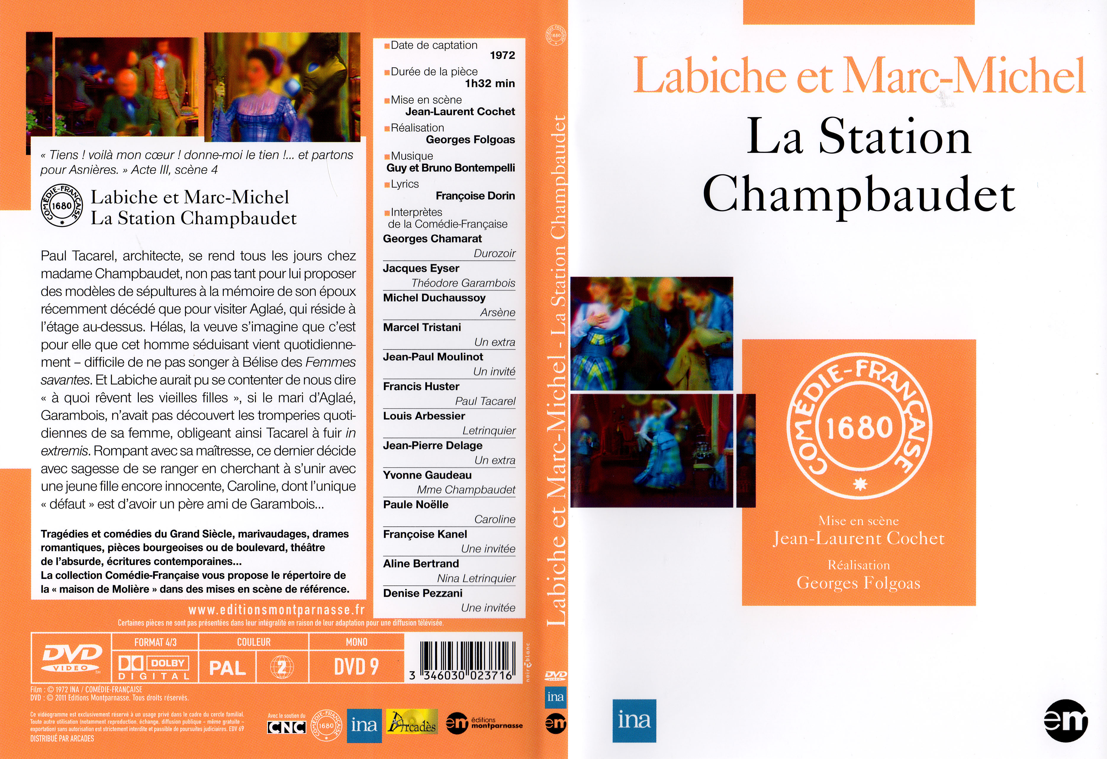 Jaquette DVD La station Champbaudet
