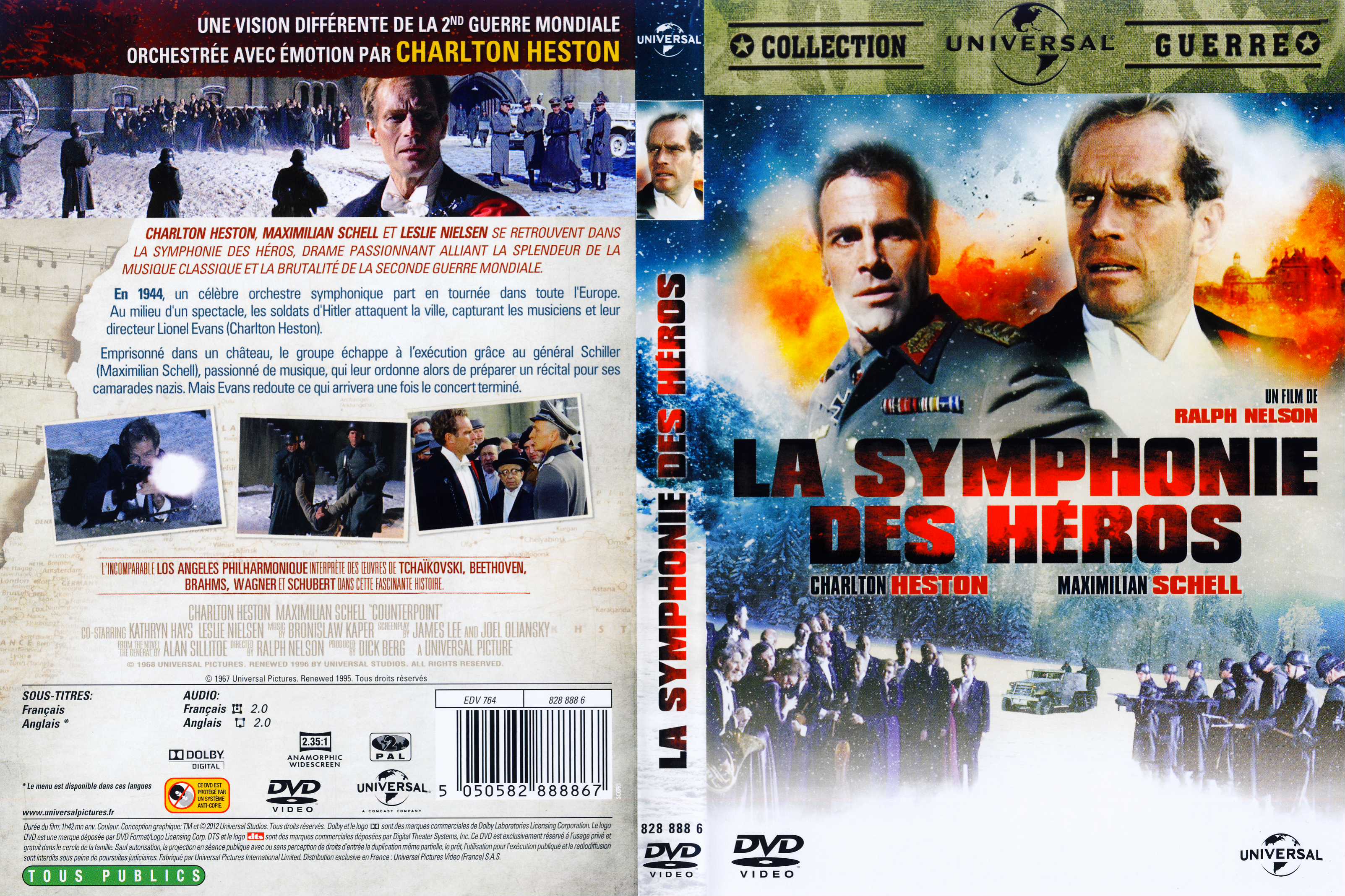 Jaquette DVD La symphonie des hros