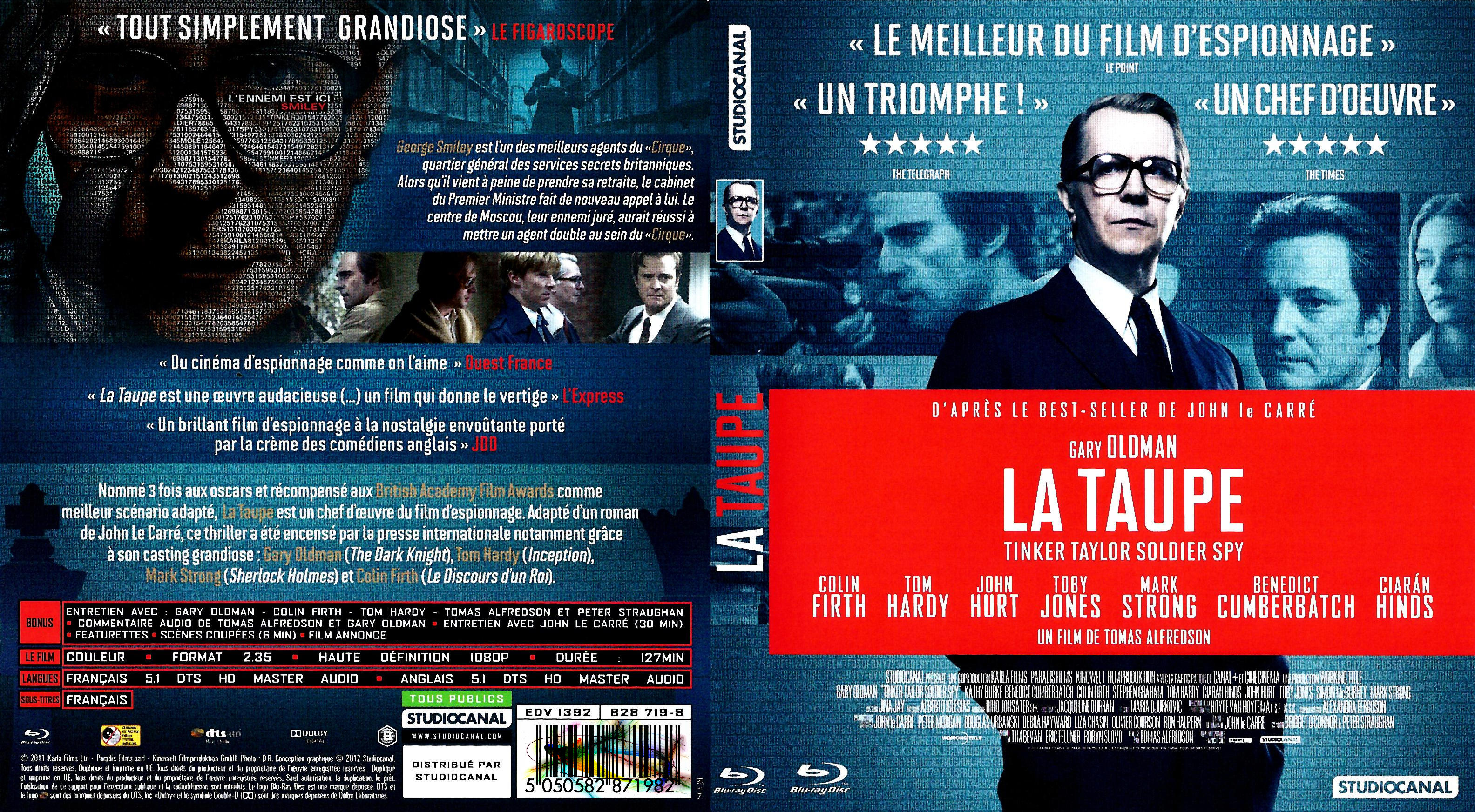 Jaquette DVD La taupe (BLU-RAY) v2