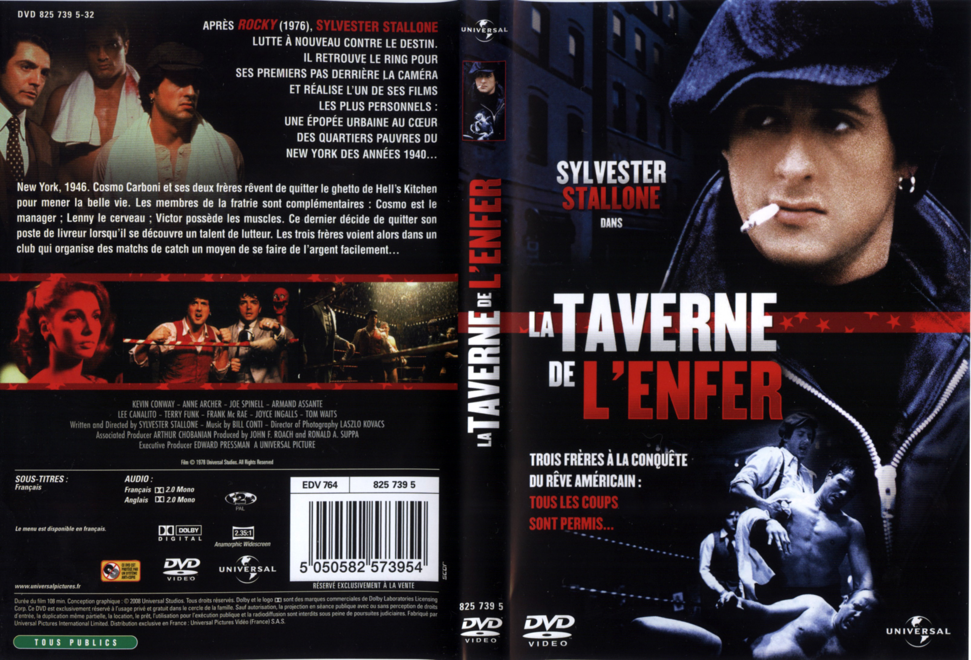 Jaquette DVD La taverne de l