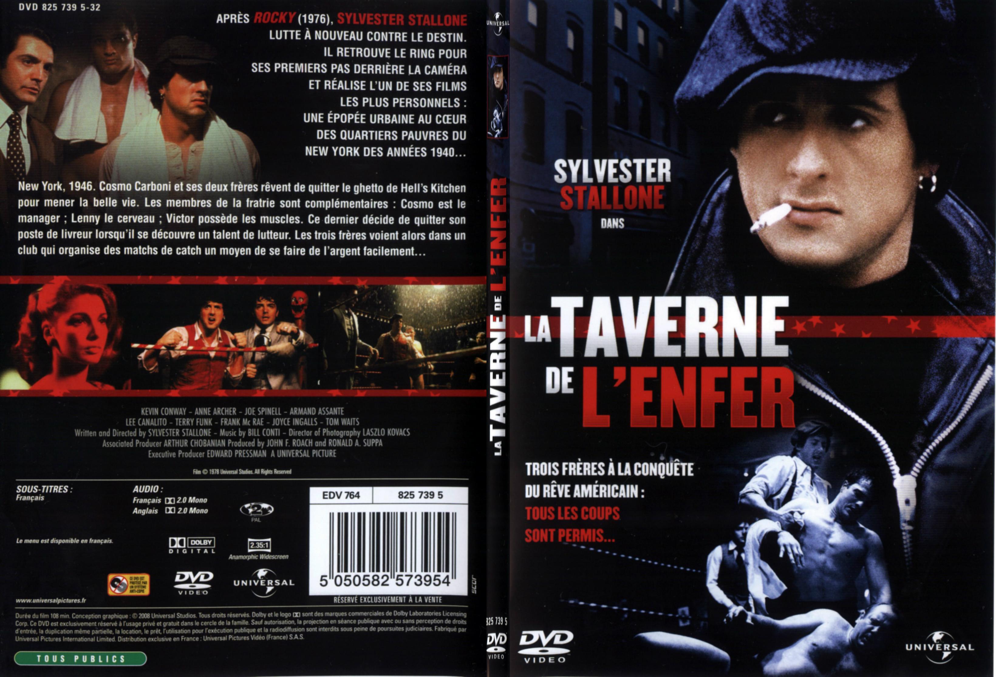 Jaquette DVD La taverne de l