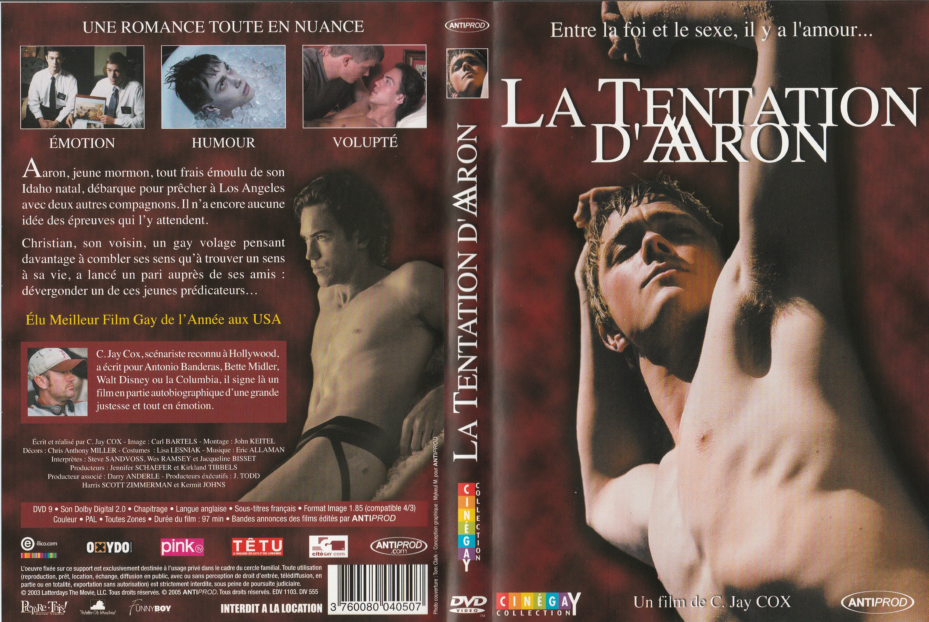 Jaquette DVD La tentation d
