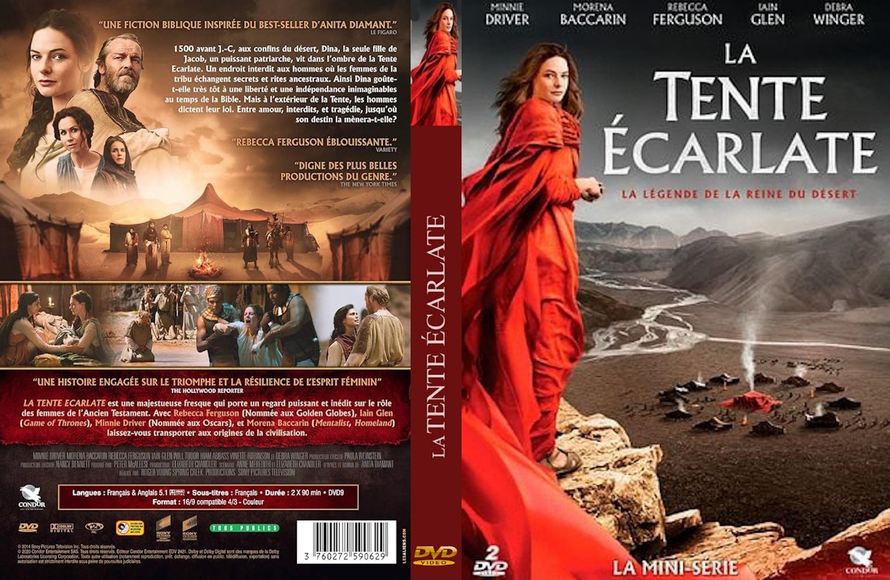 Jaquette DVD La tente �carlate custom