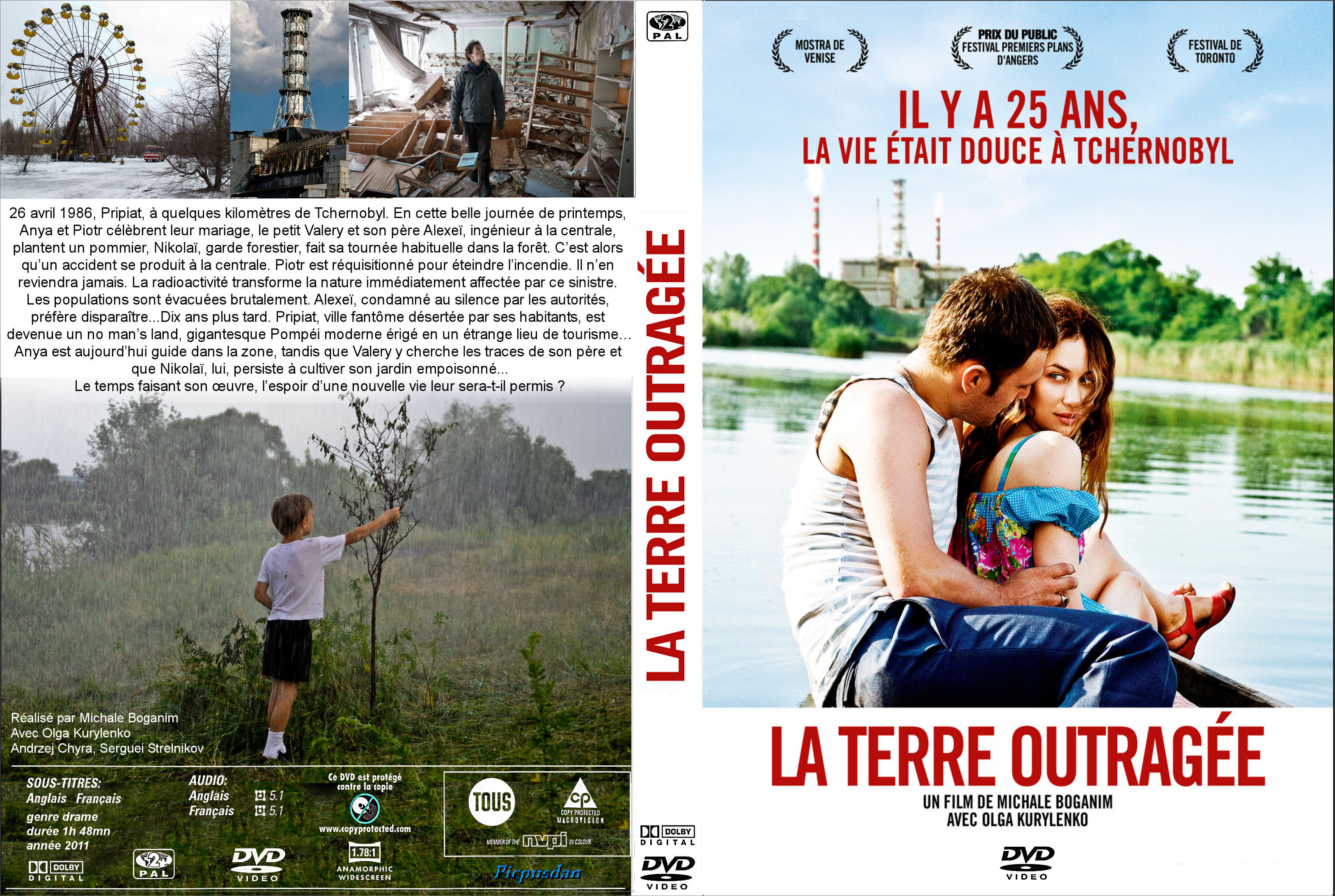 Jaquette DVD La terre outrage custom