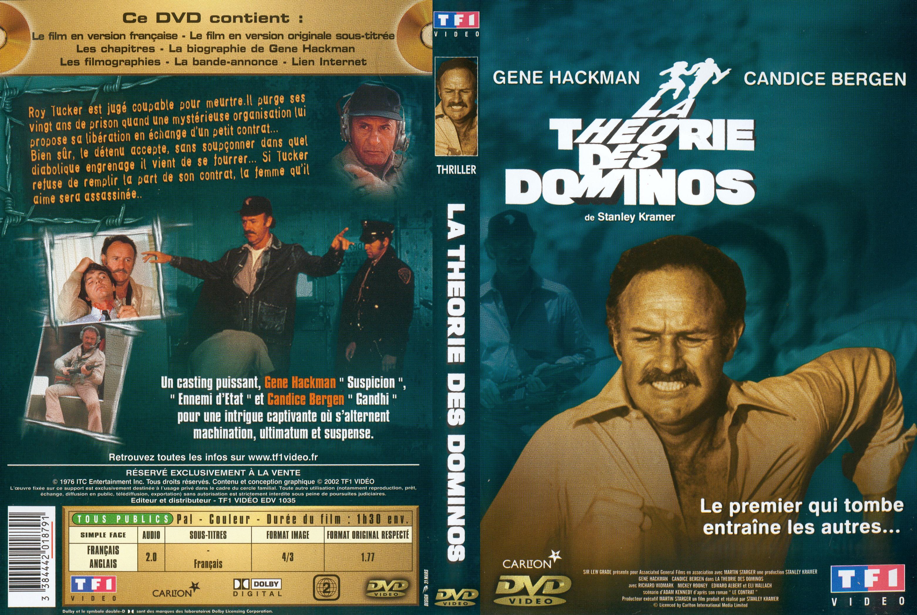 Jaquette DVD La thorie des dominos