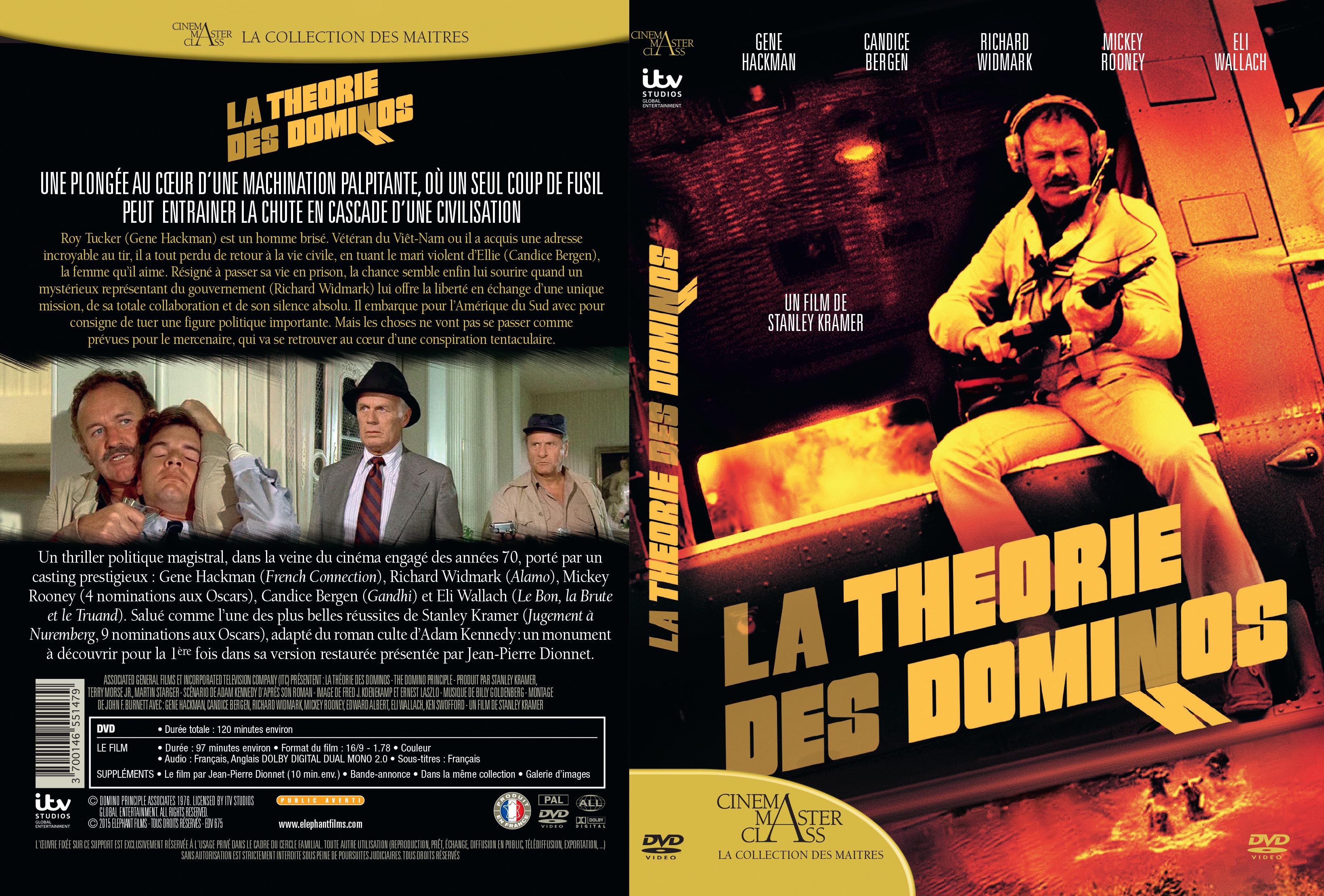 Jaquette DVD La thorie des dominos v3