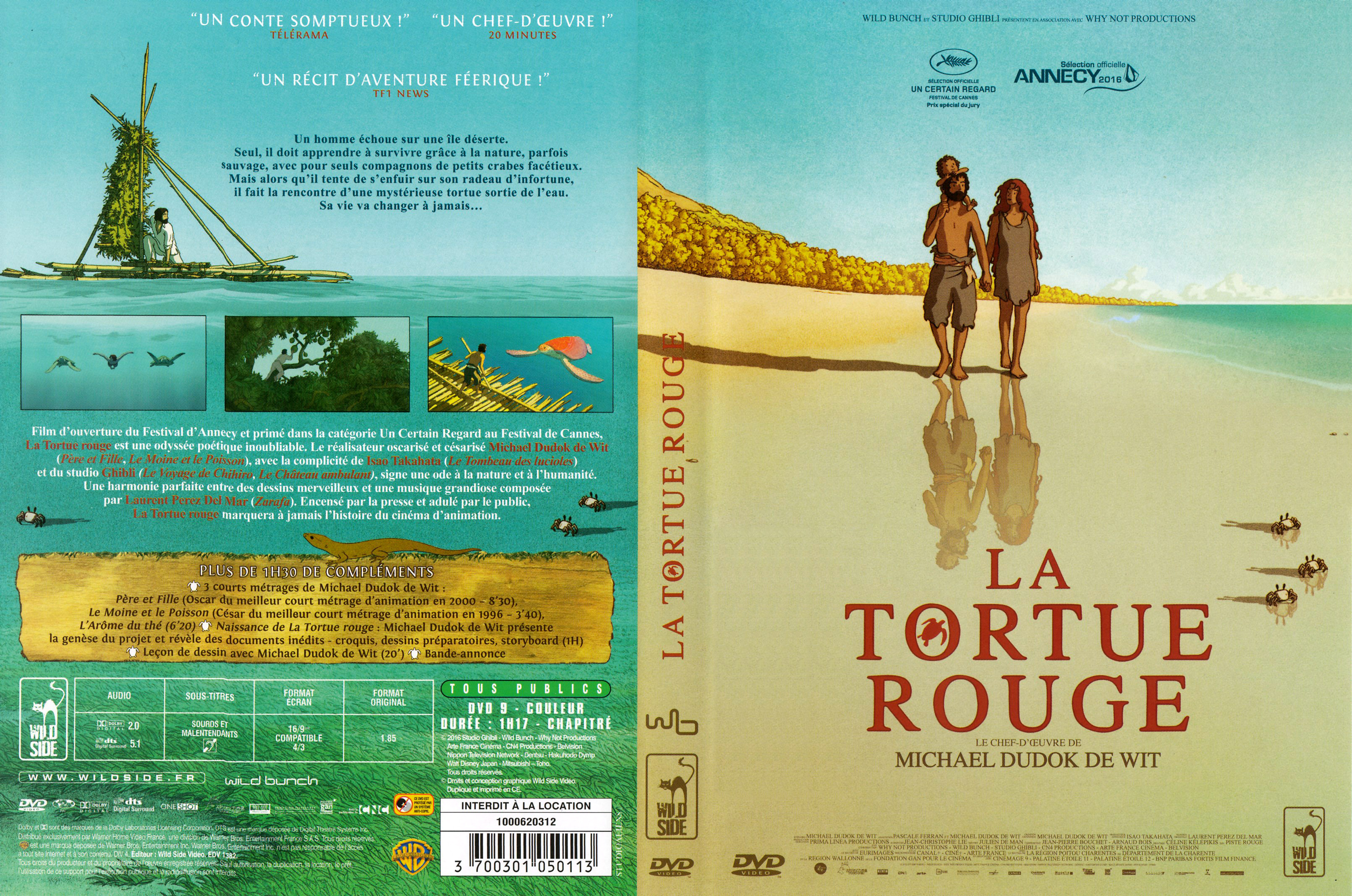 Jaquette DVD La tortue rouge