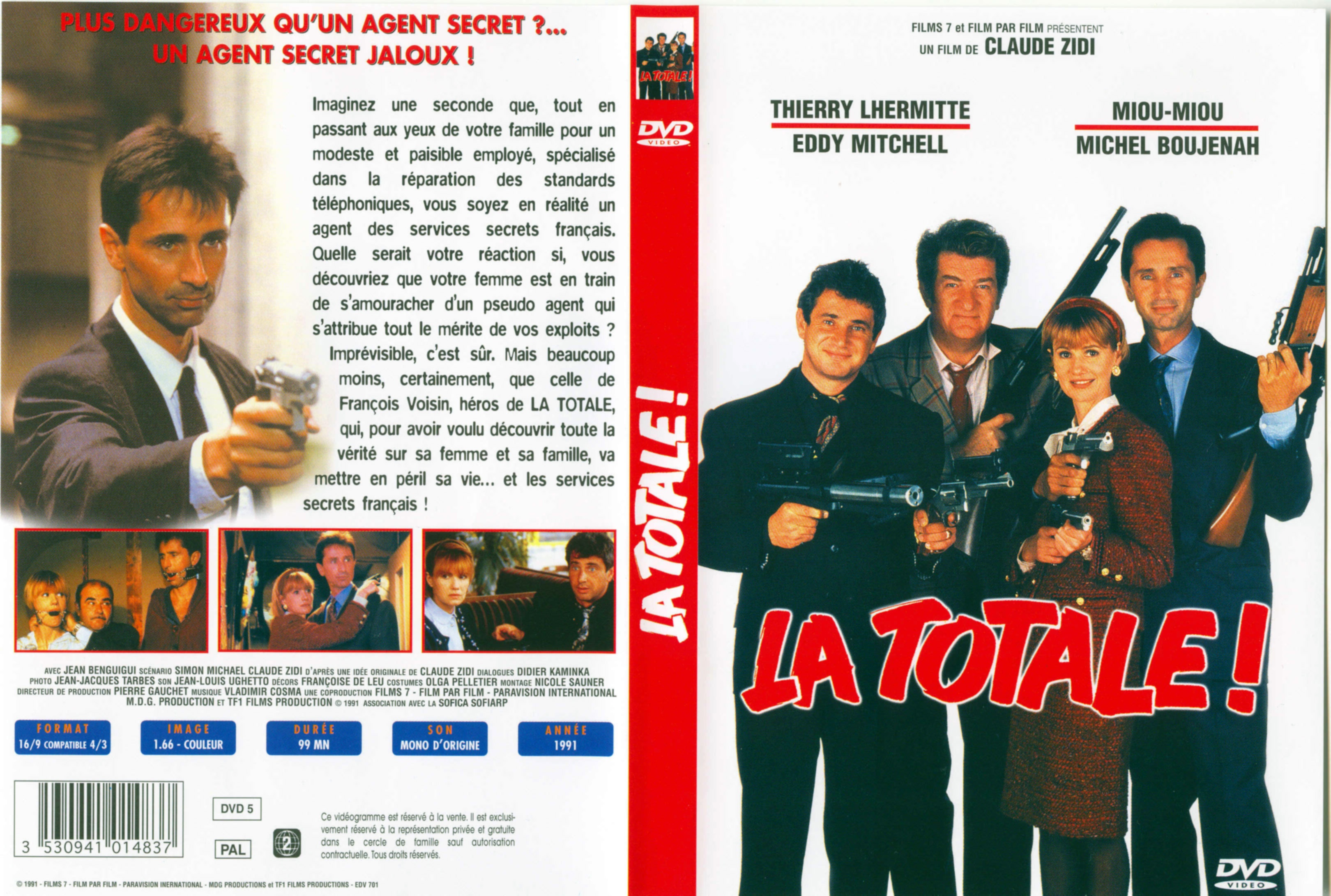 Jaquette DVD La totale