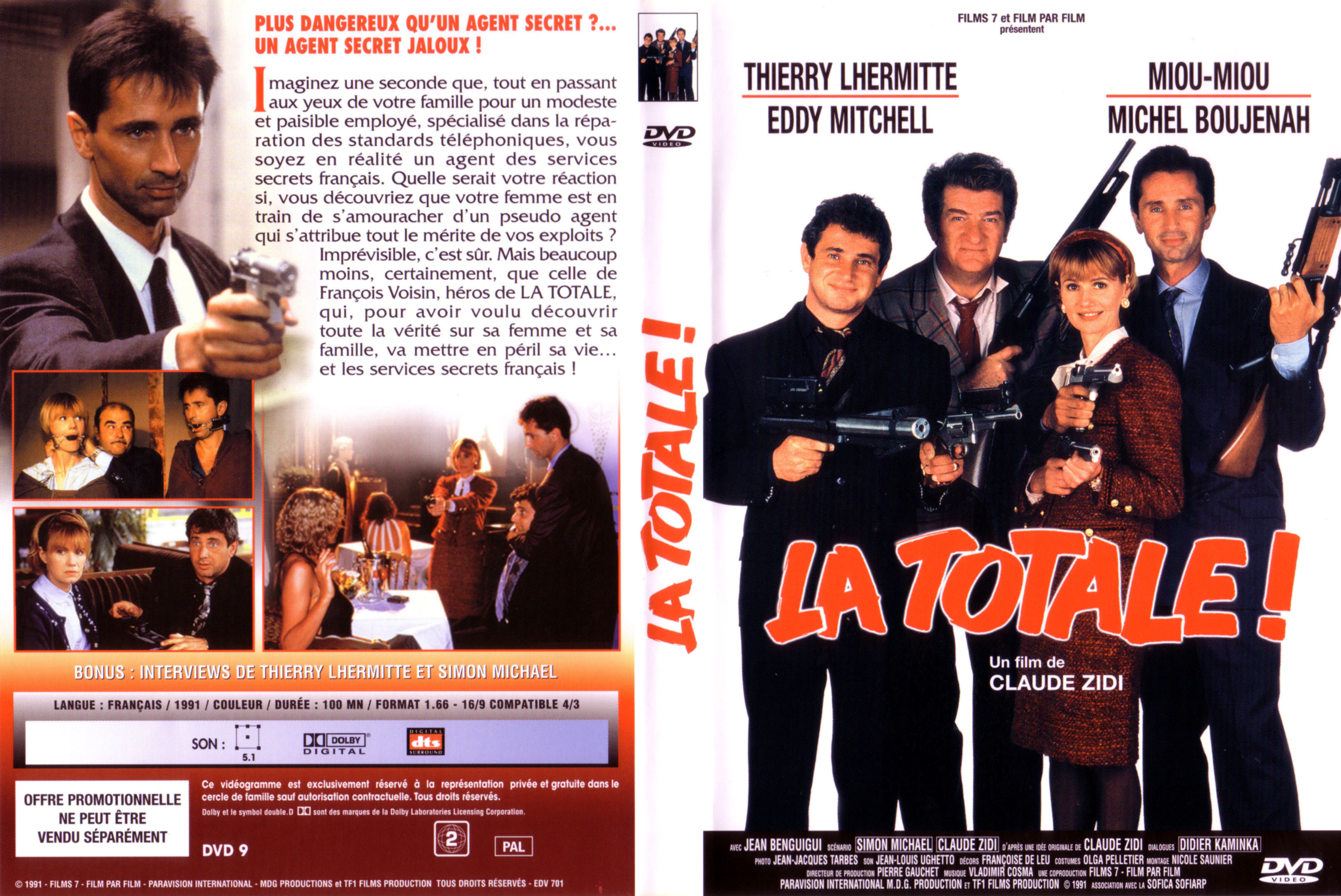 Jaquette DVD La totale v2