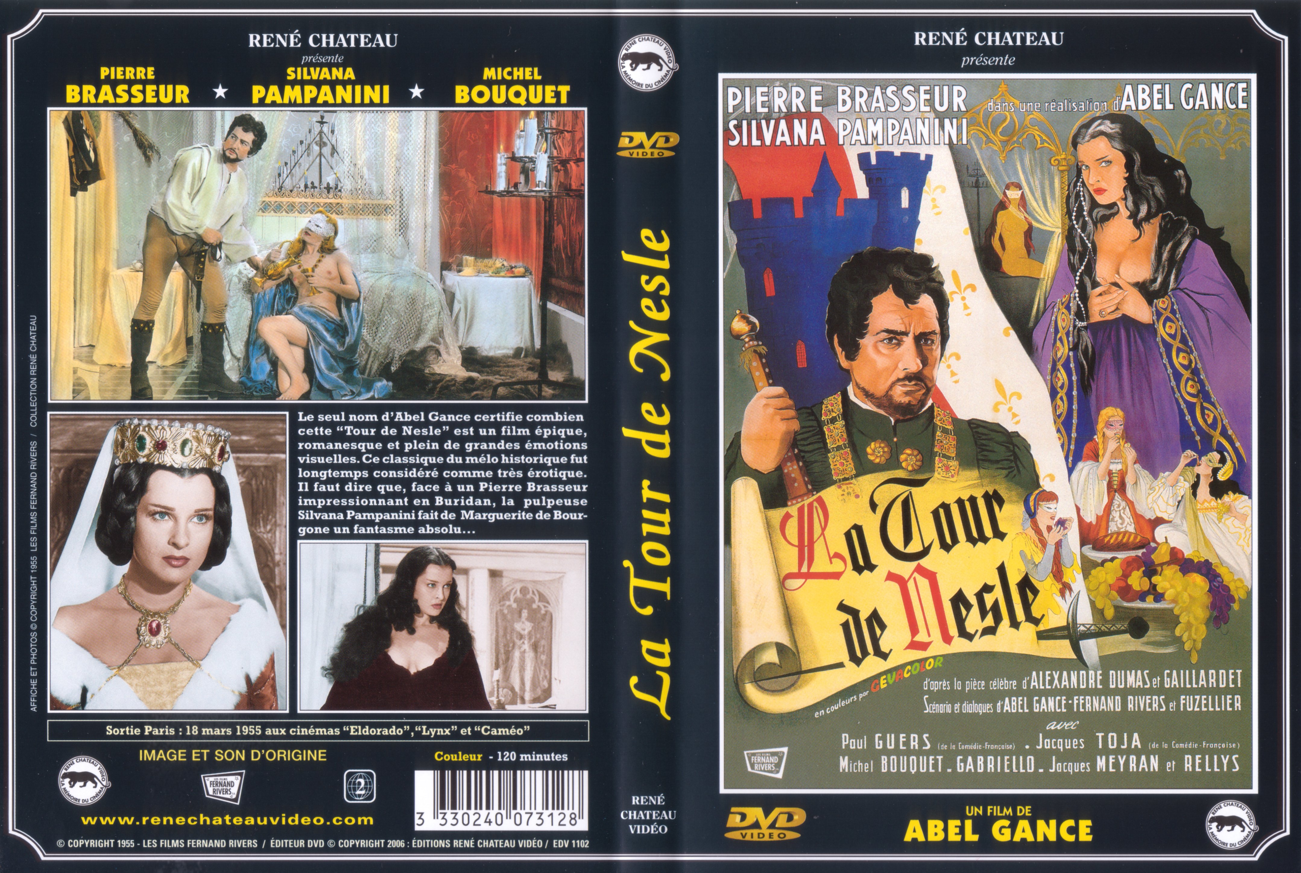 Jaquette DVD La tour de Nesle