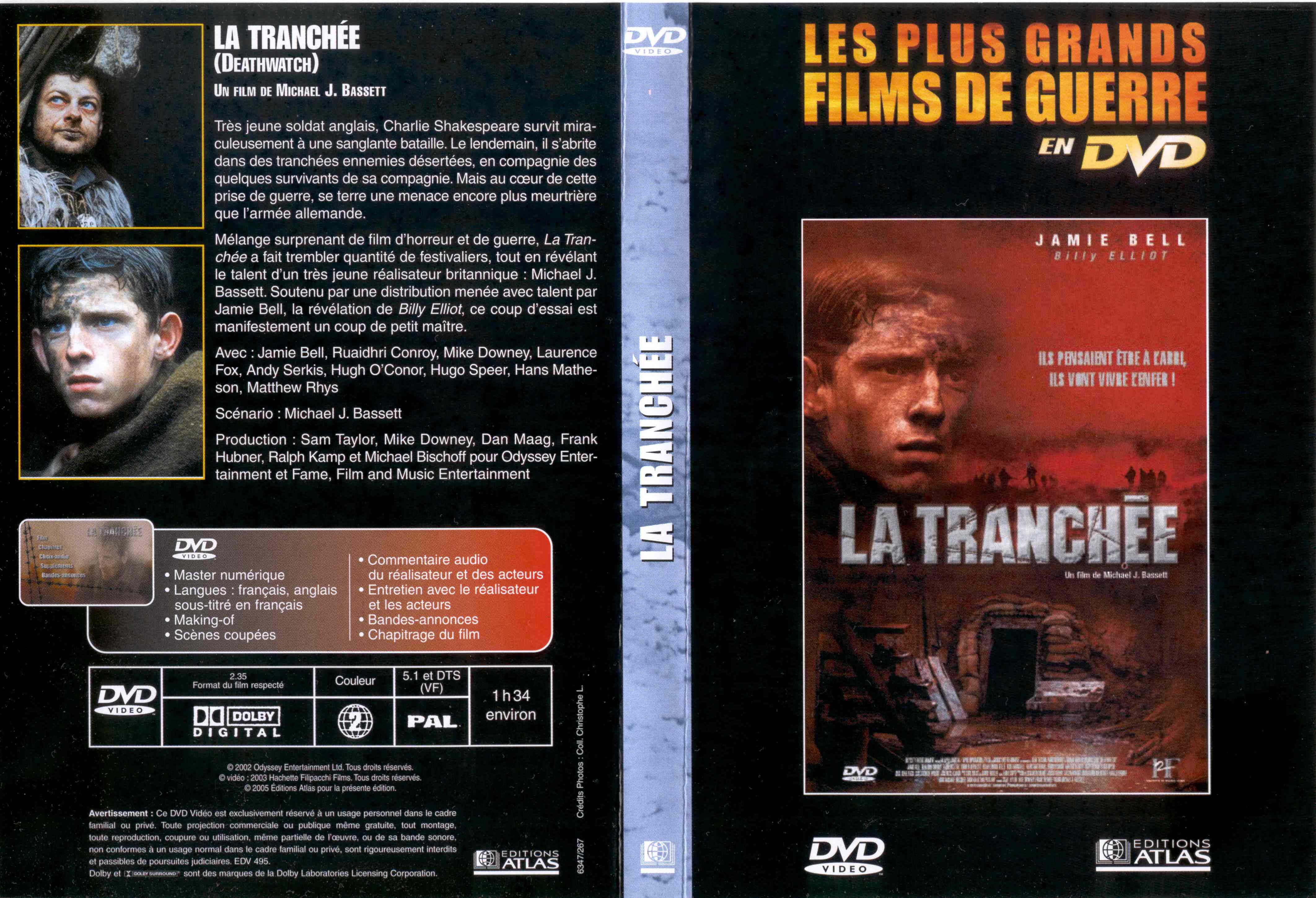 Jaquette DVD La tranche