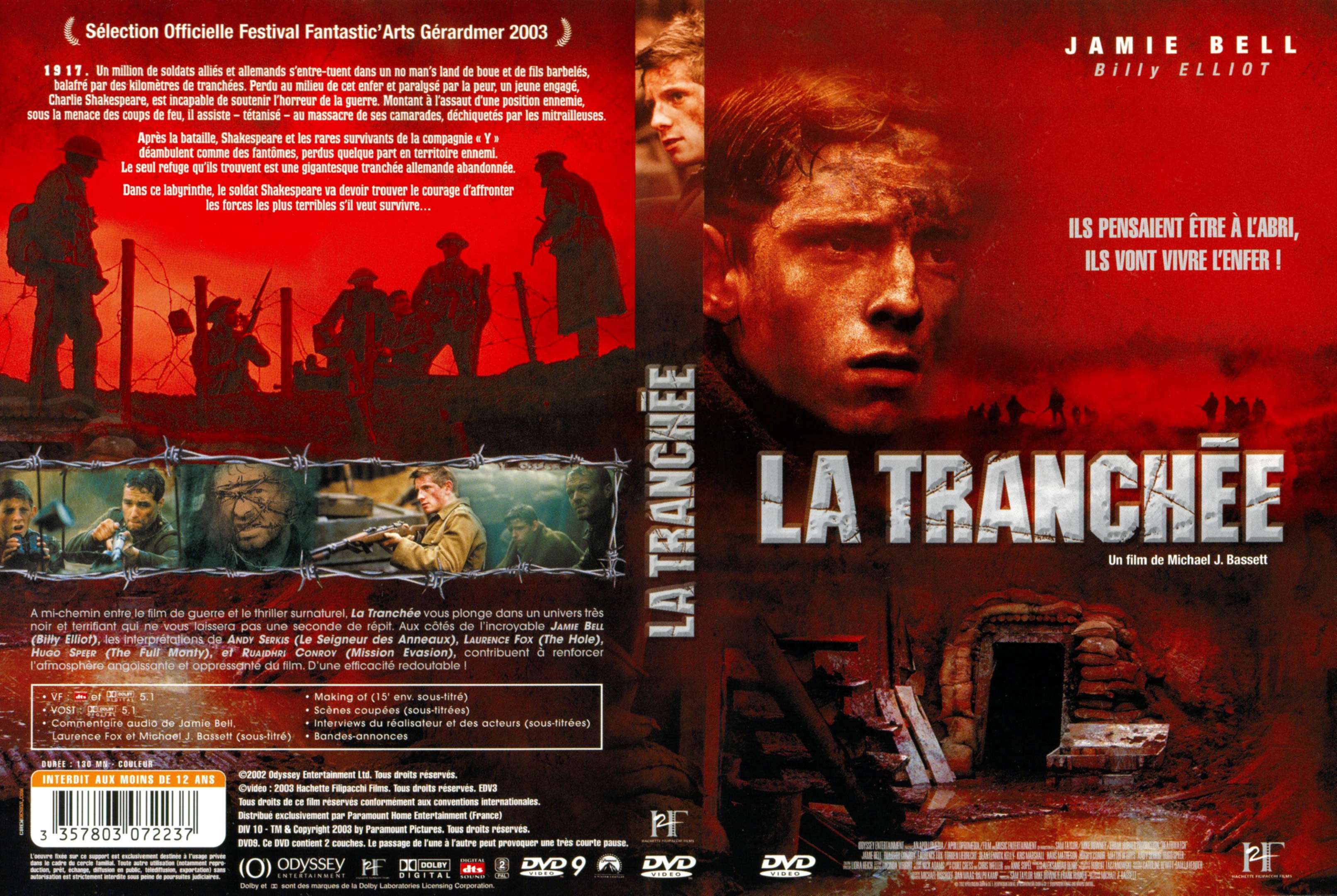 Jaquette DVD La tranche v2