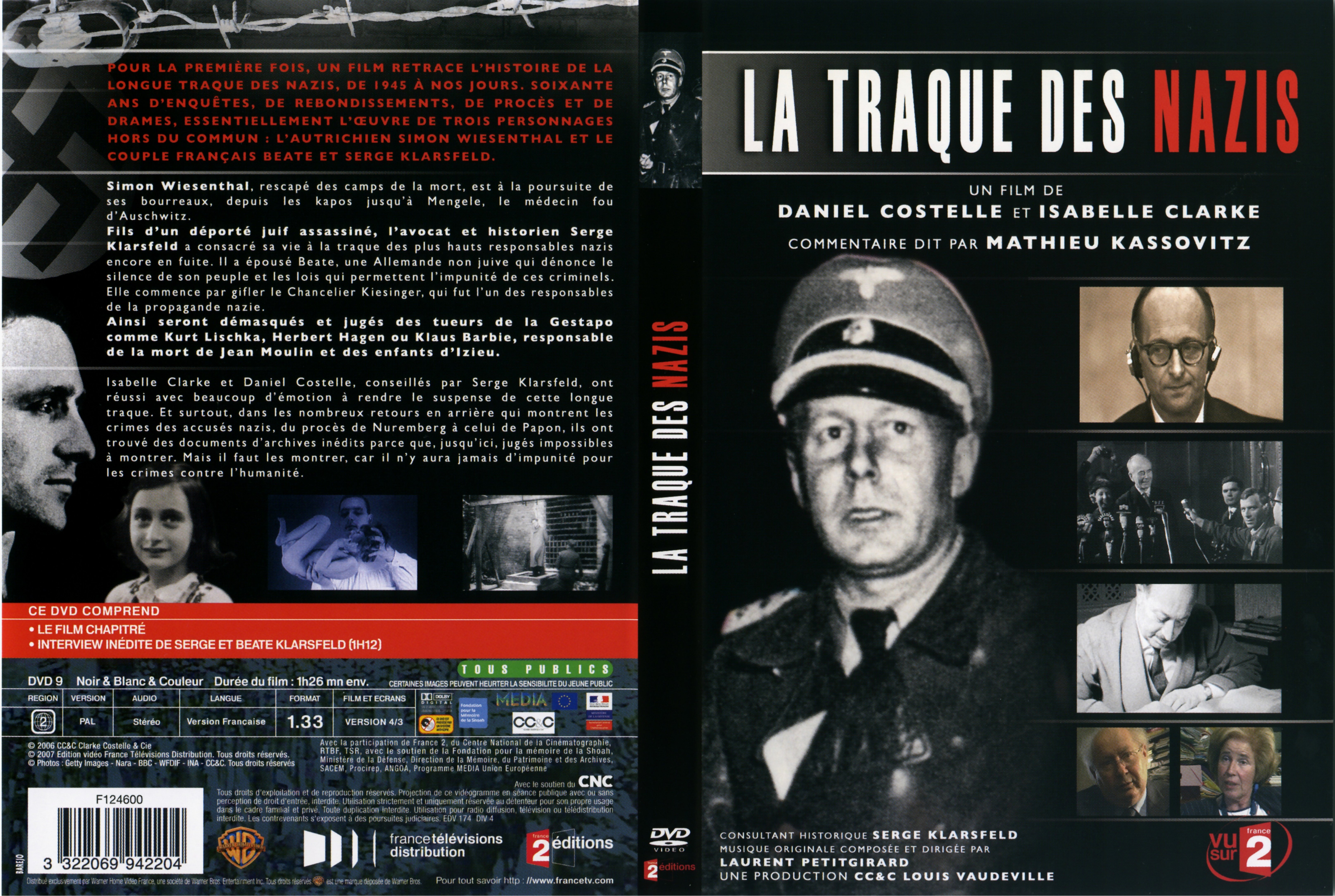 Jaquette DVD La traque des nazis