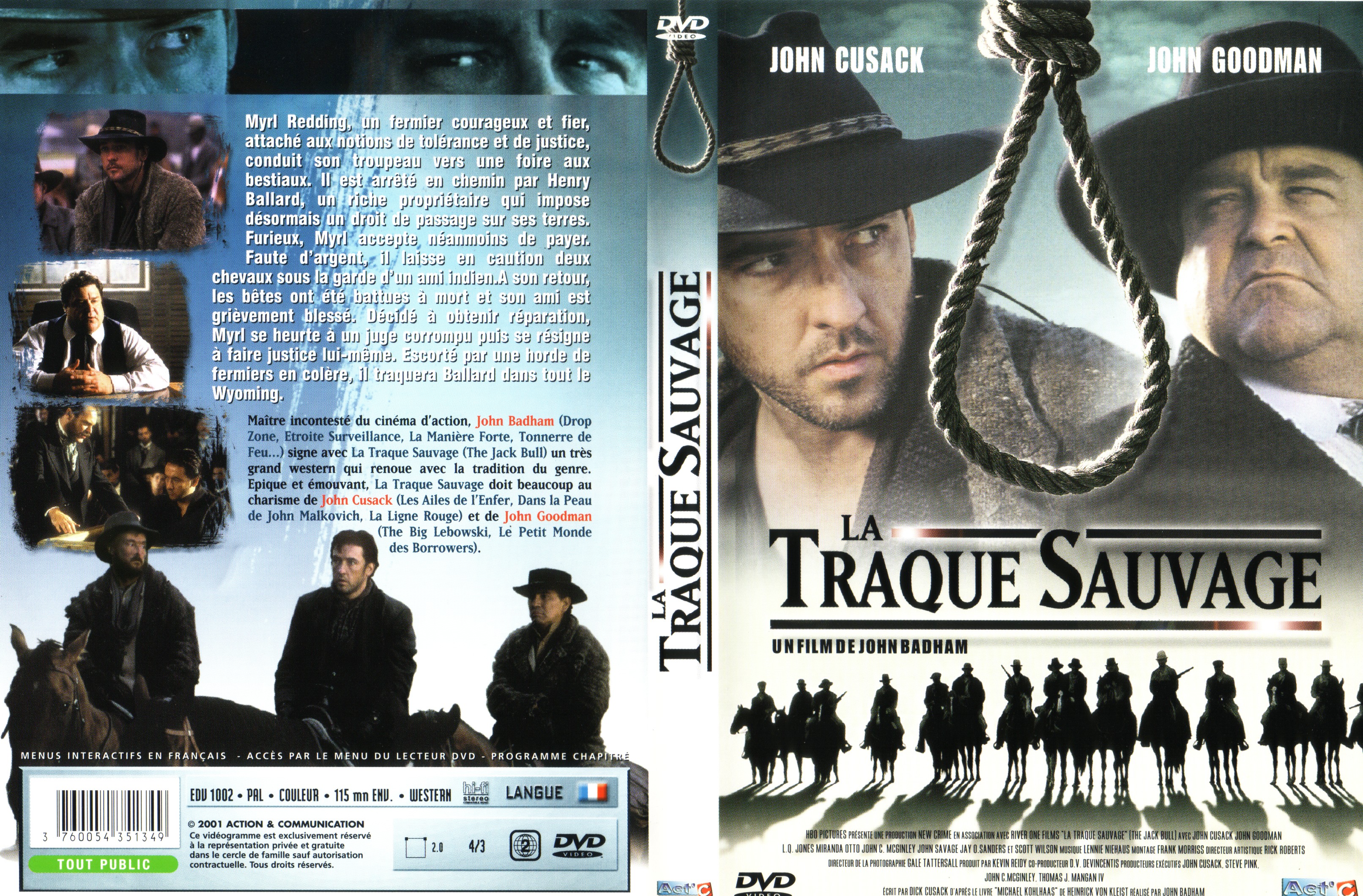 Jaquette DVD La traque sauvage v2