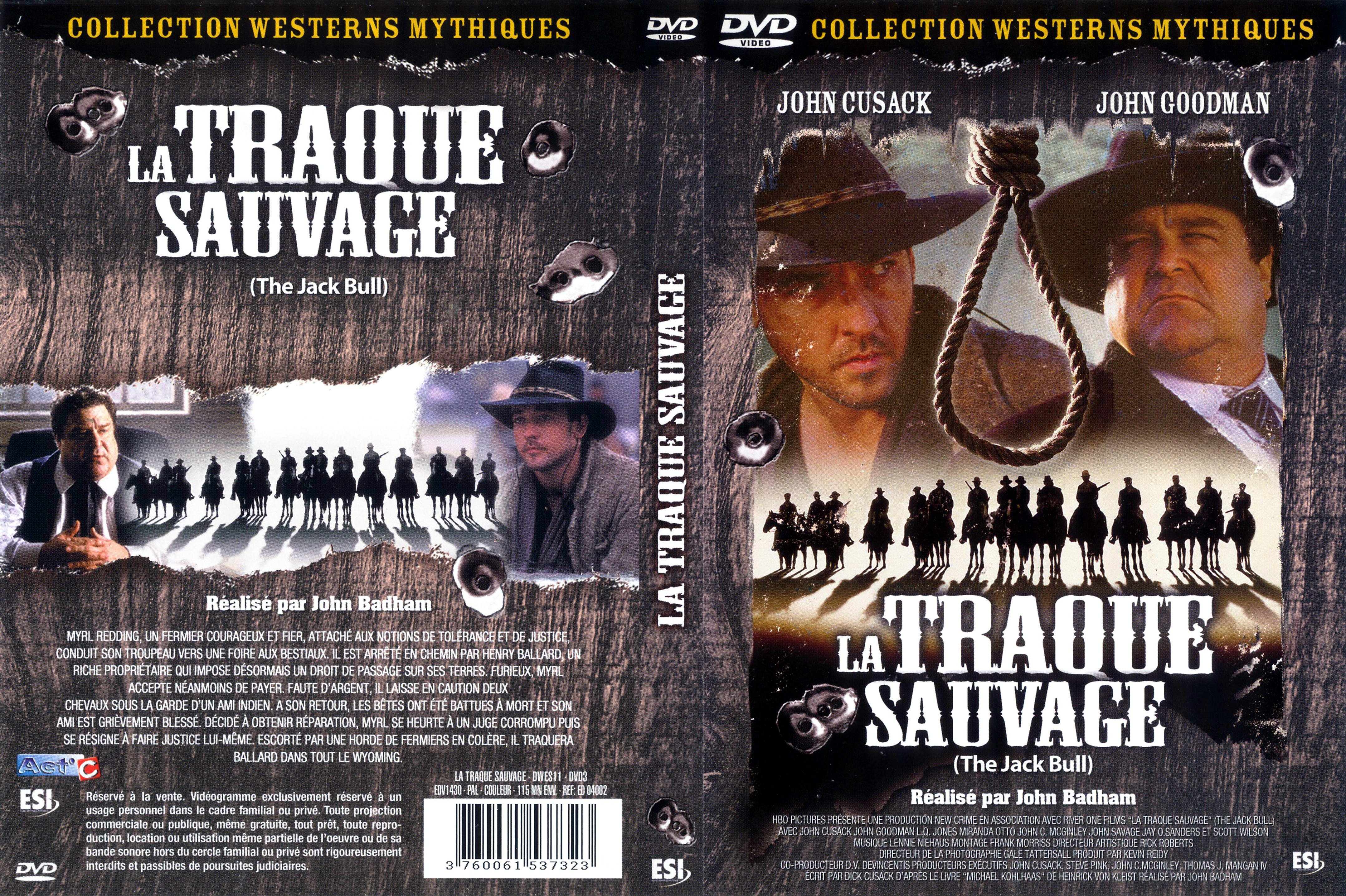 Jaquette DVD La traque sauvage v3