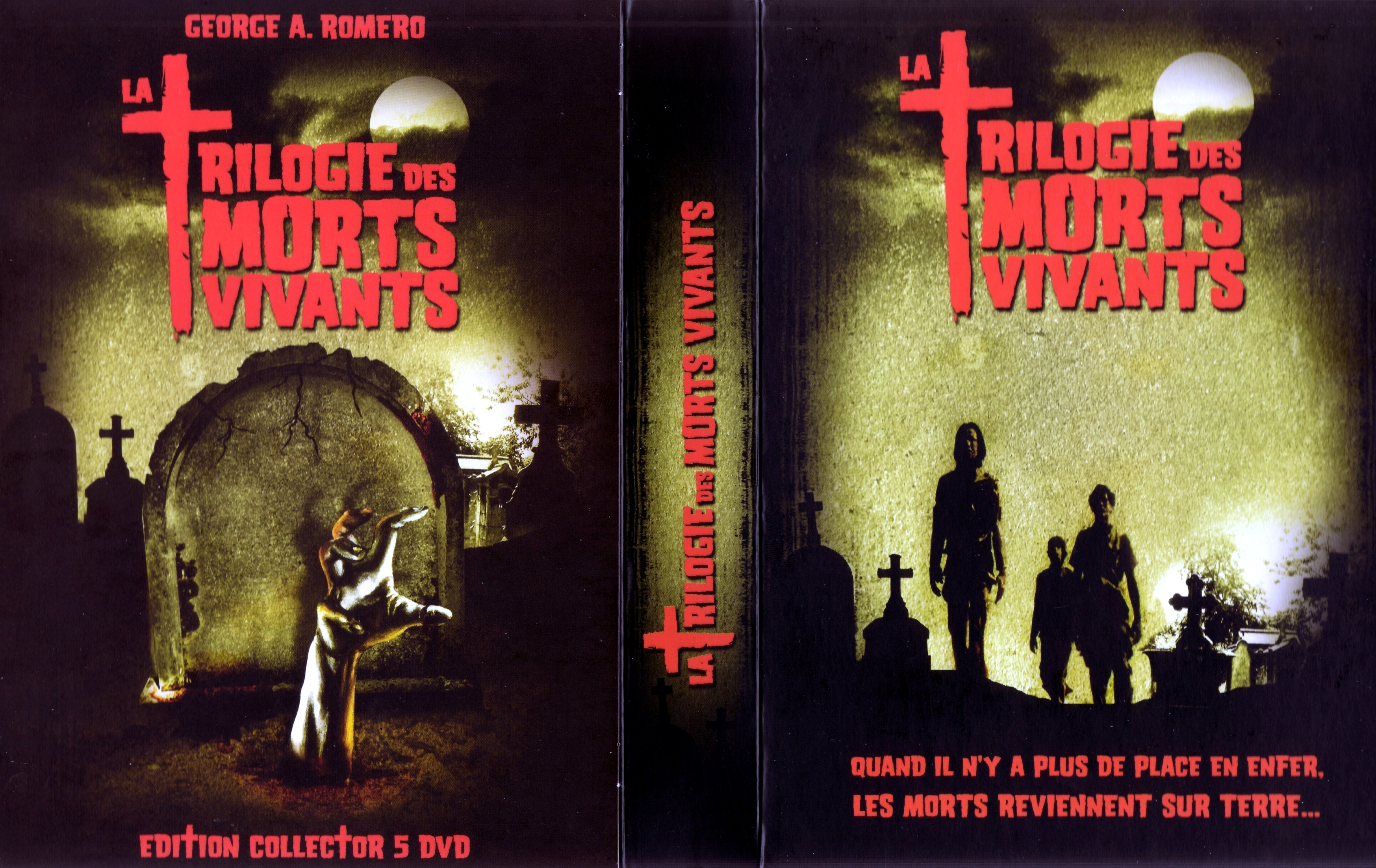 Jaquette DVD La trilogie des morts vivants v2