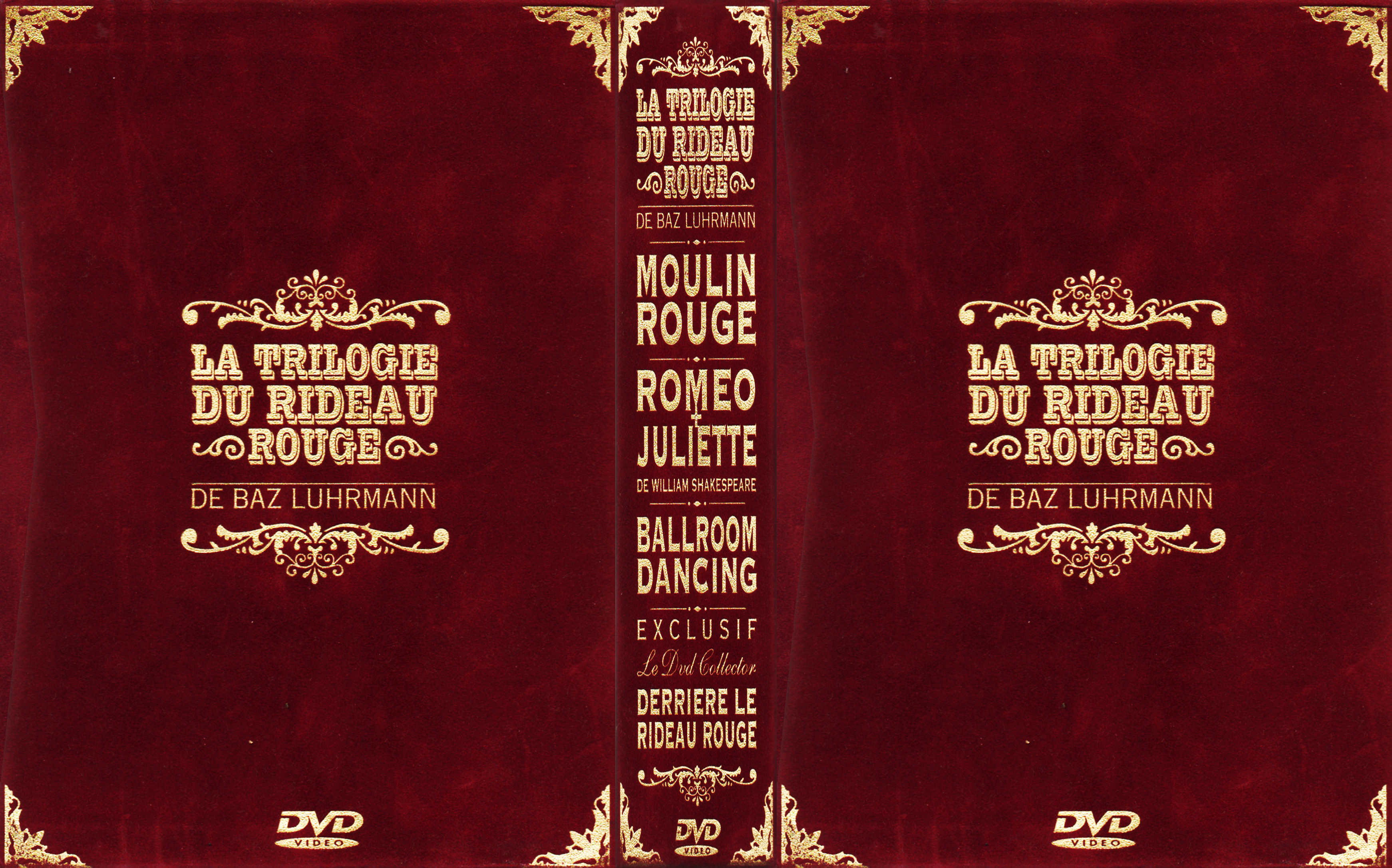 Jaquette DVD La trilogie du rideau rouge COFFRET