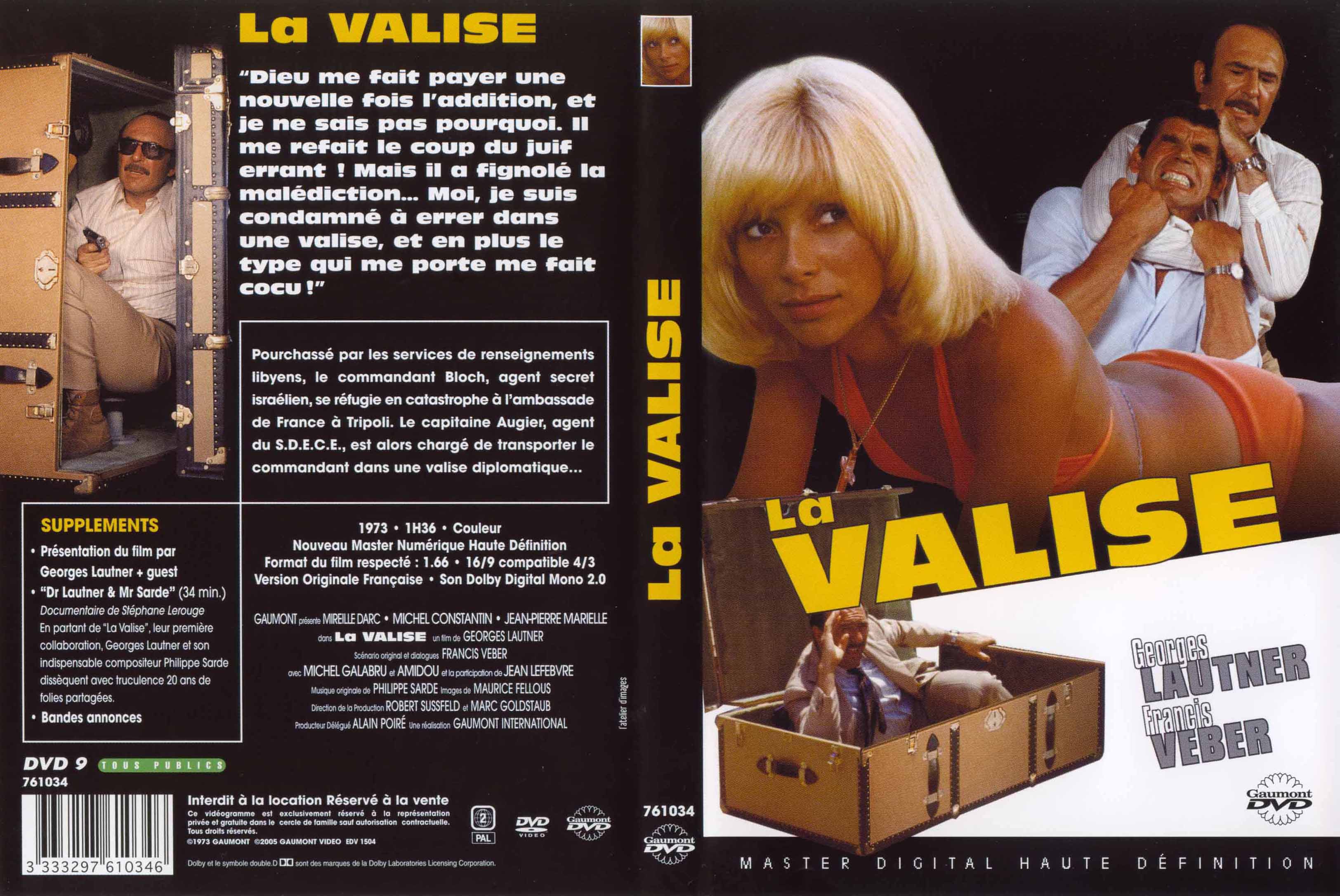 Jaquette DVD La valise