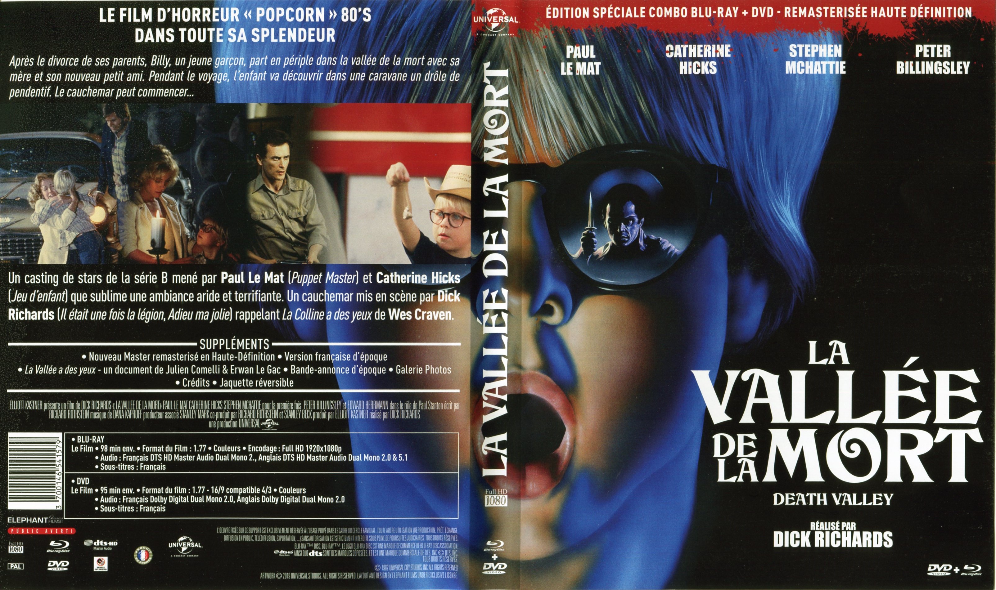 Jaquette DVD La valle de la mort (BLU-RAY)