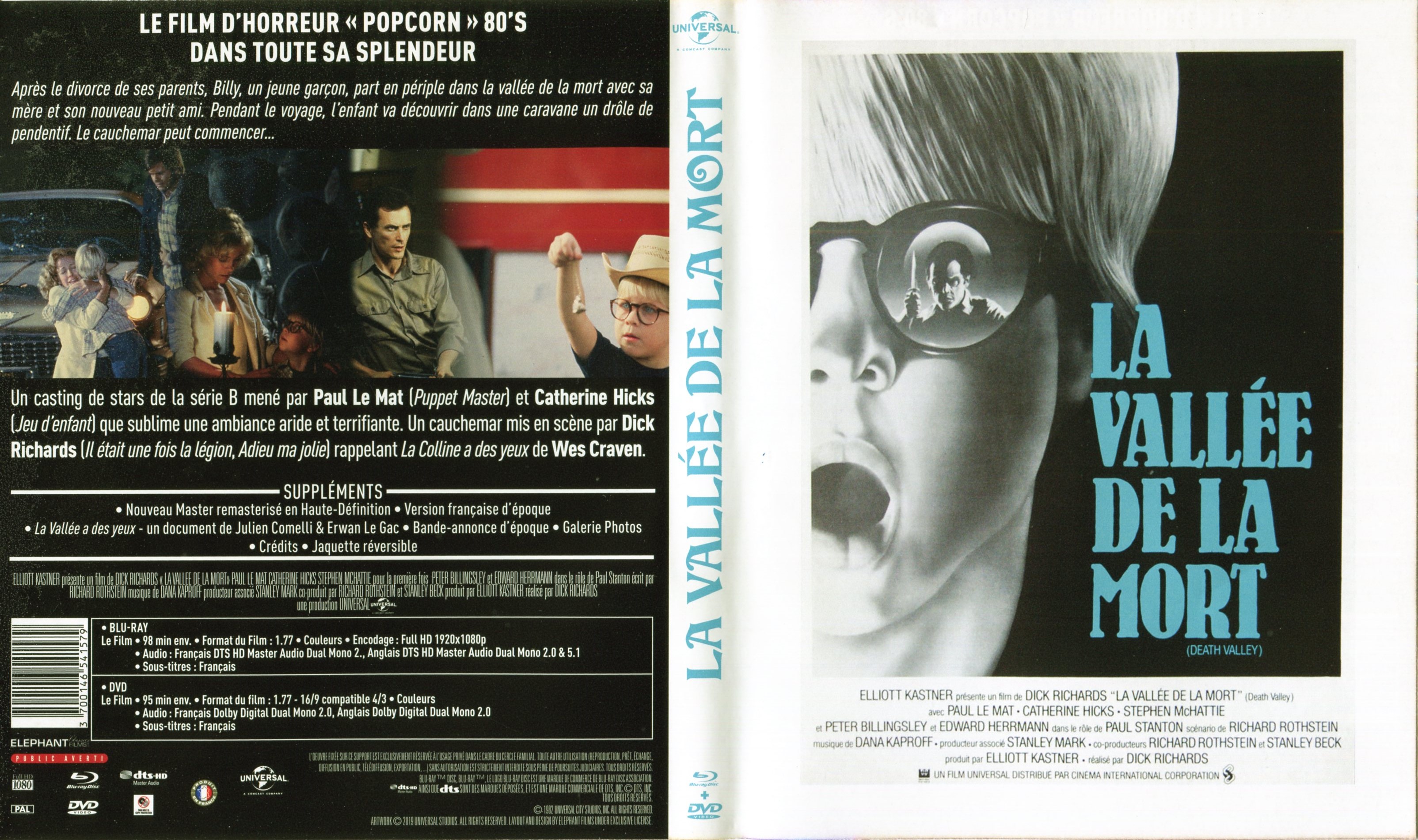 Jaquette DVD La valle de la mort (BLU-RAY) v2