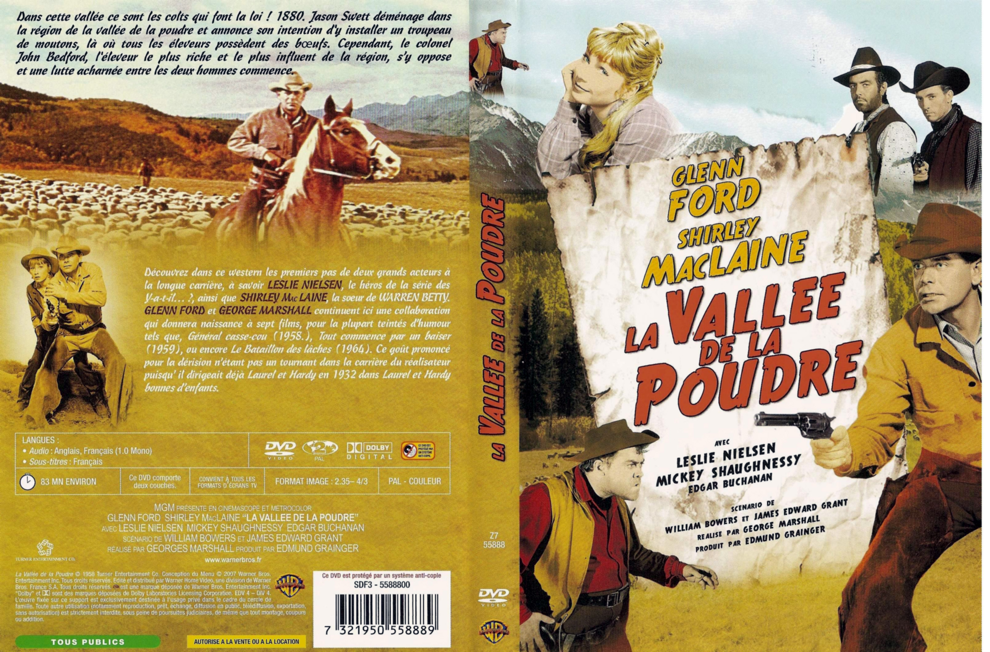 Jaquette DVD La valle de la poudre