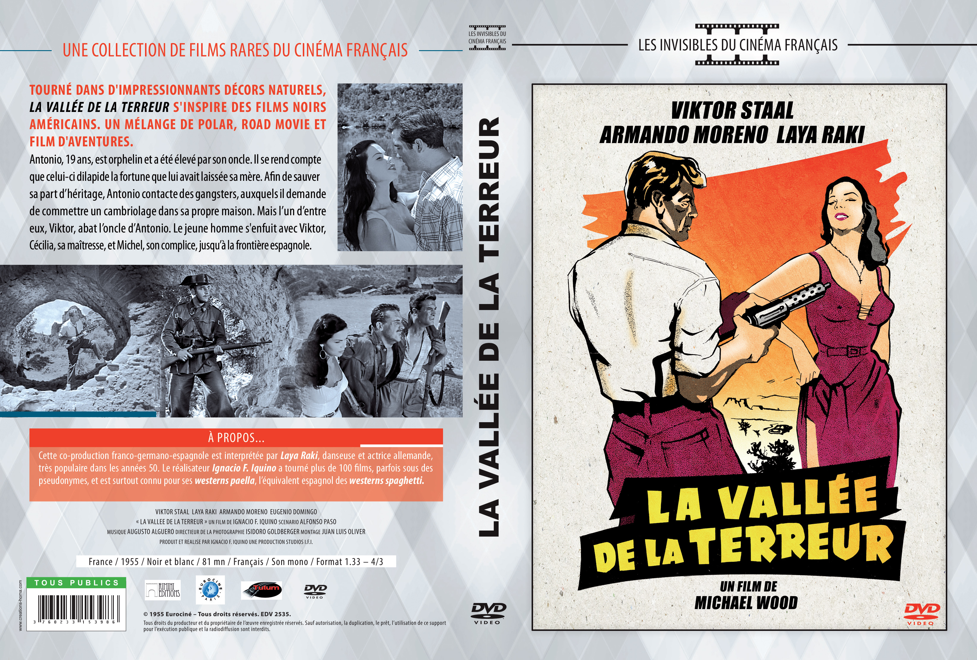 Jaquette DVD La valle de la terreur