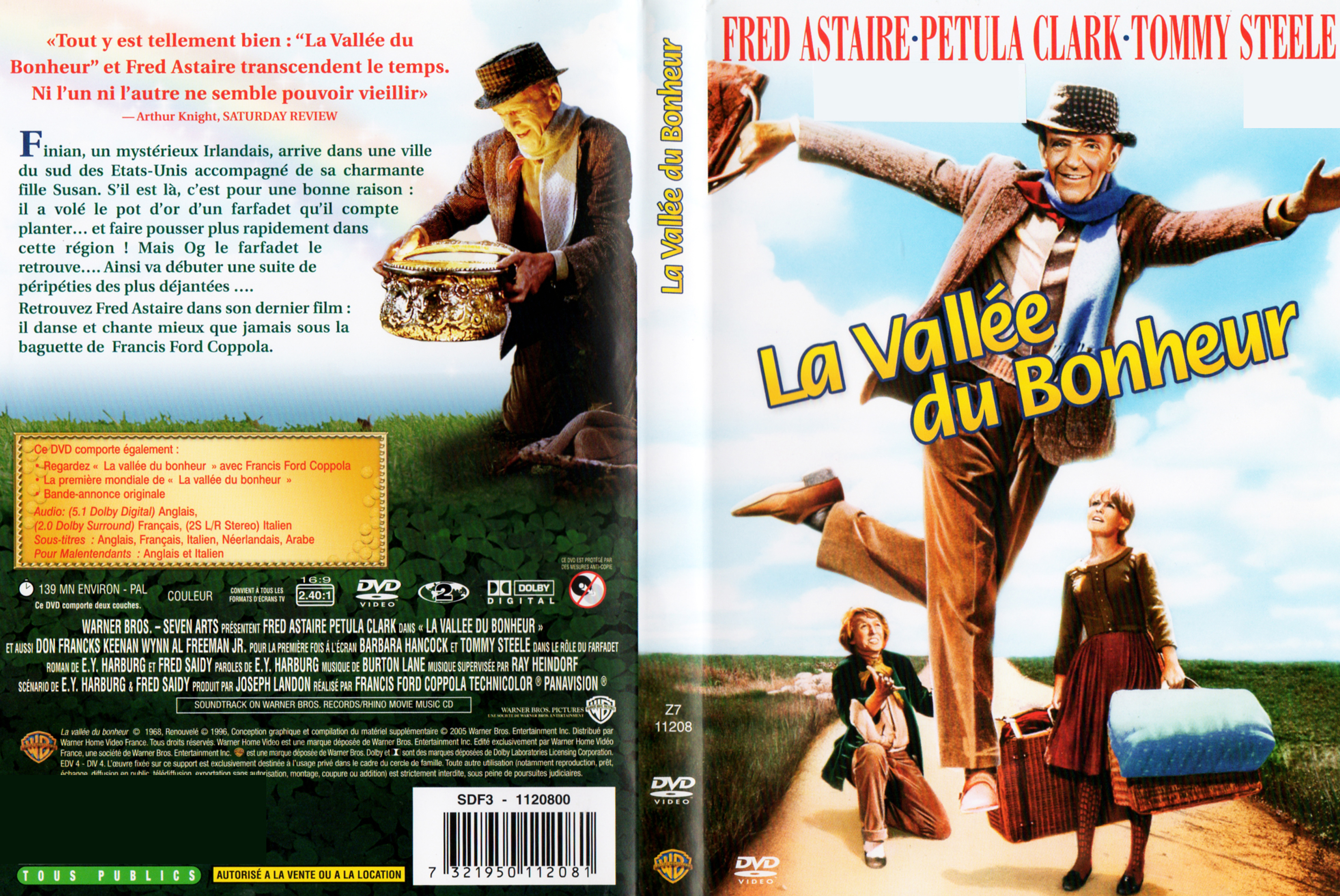 Jaquette DVD La valle du bonheur