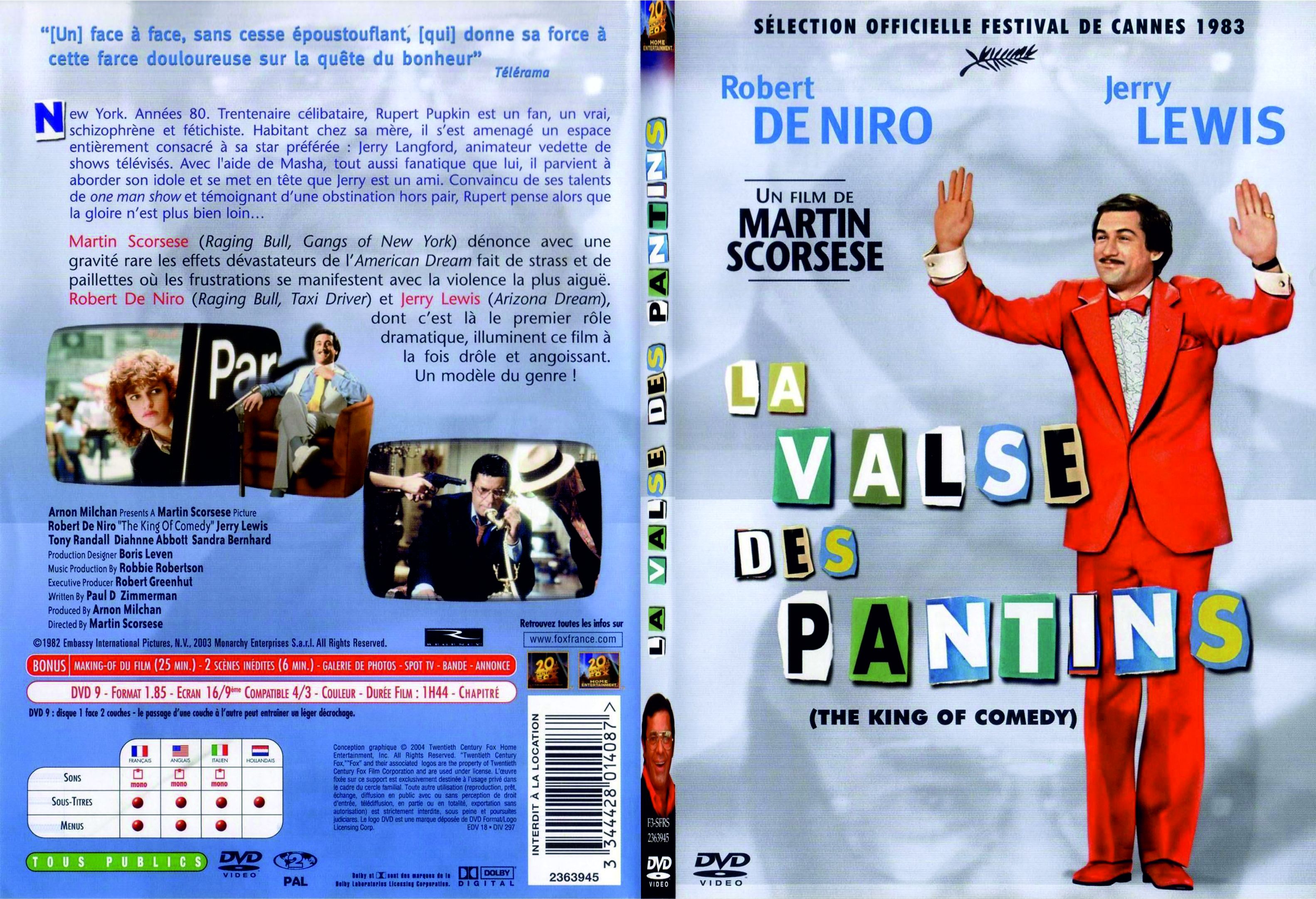 Jaquette DVD La valse des pantins - SLIM