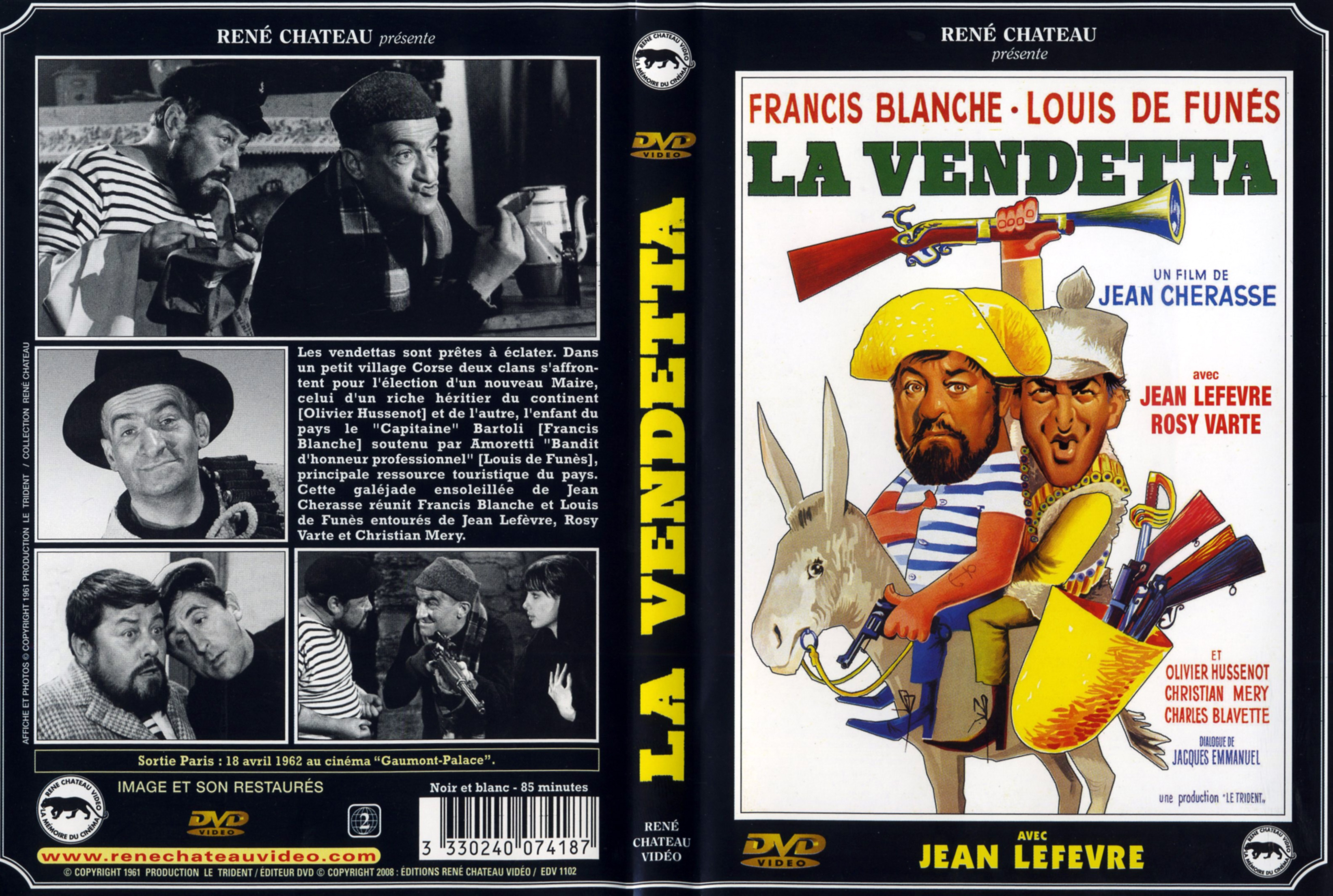 Jaquette DVD La vendetta