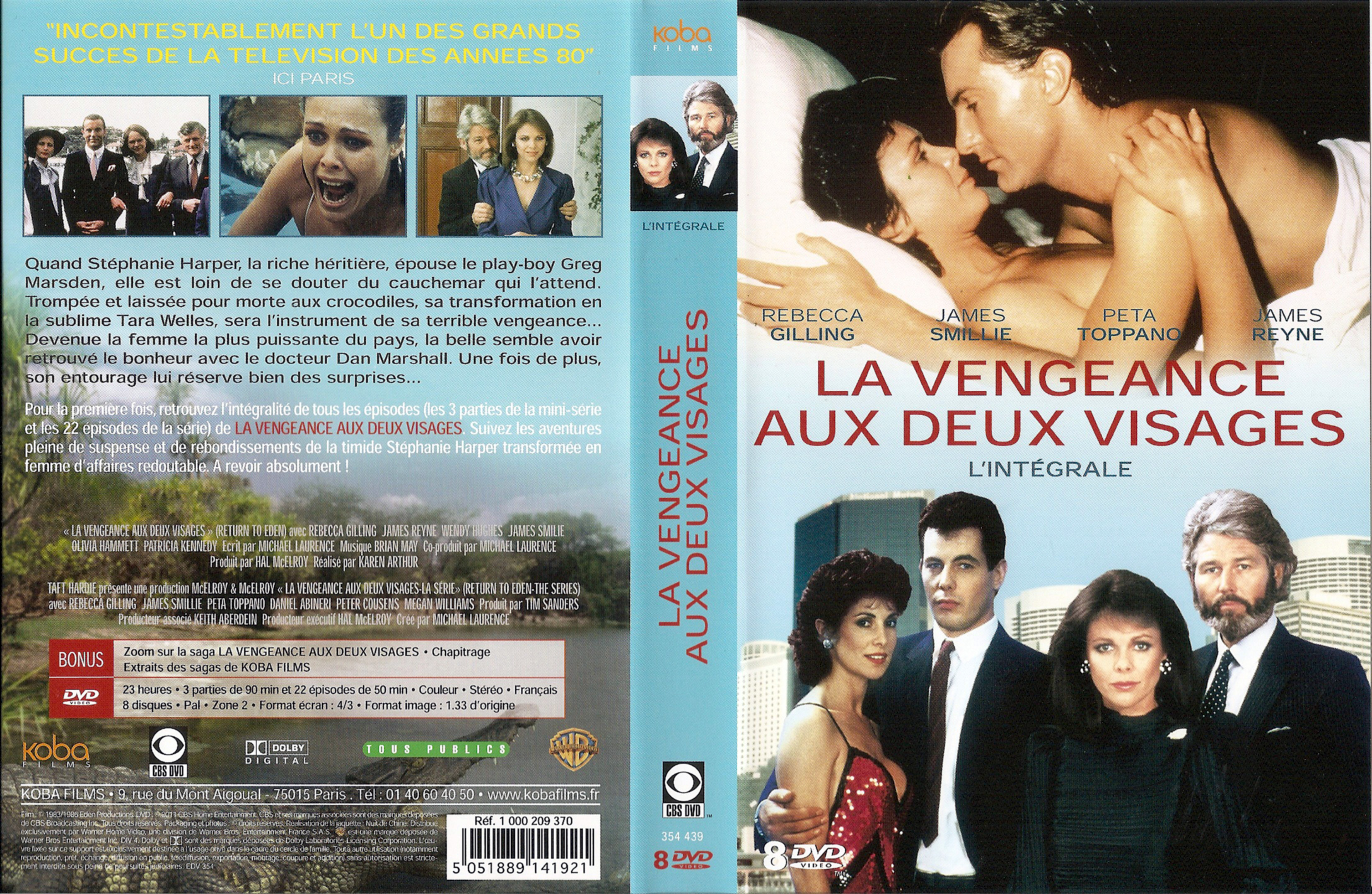 Jaquette DVD La vengeance aux deux visages - L