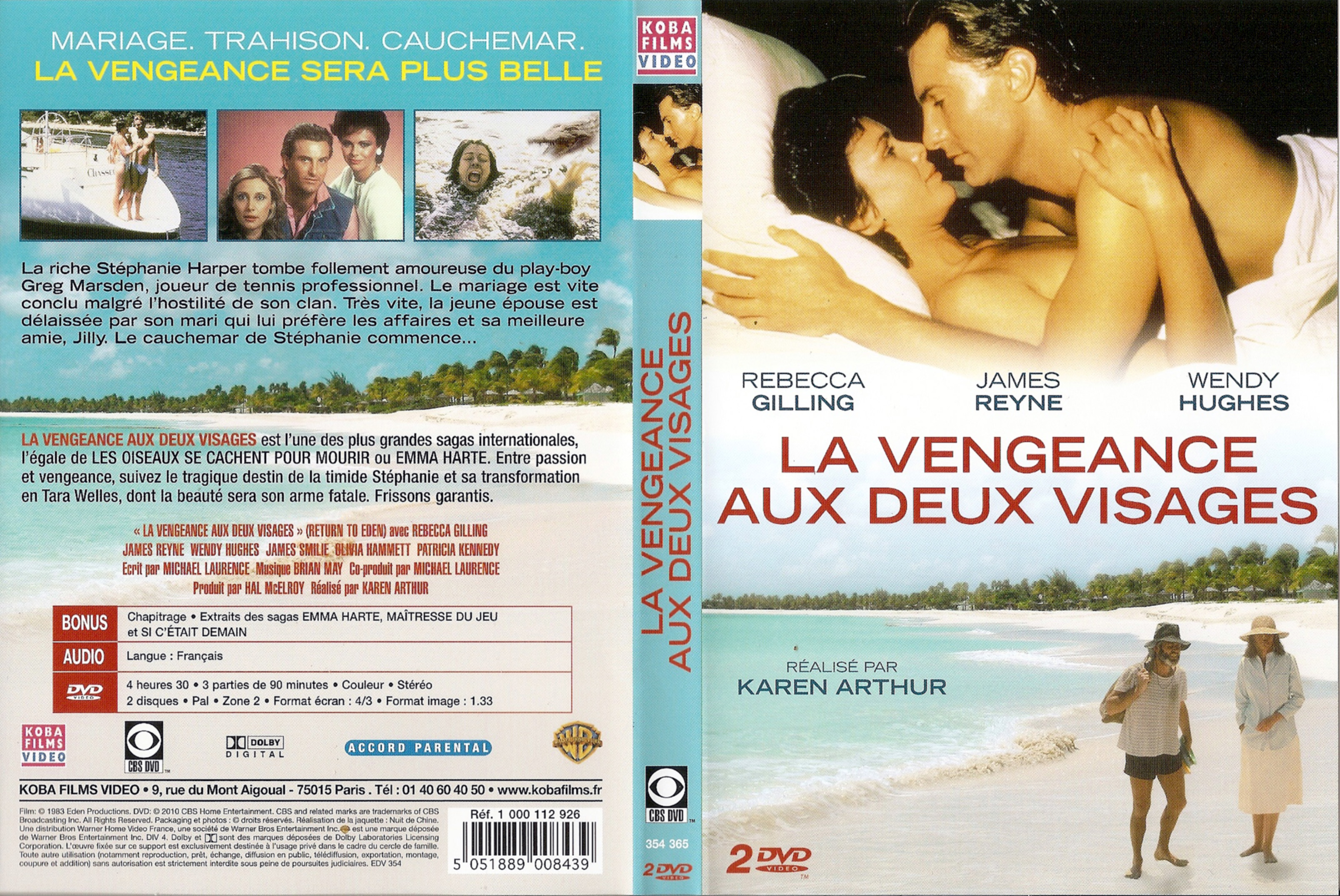 Jaquette DVD La vengeance aux deux visages - La mini srie