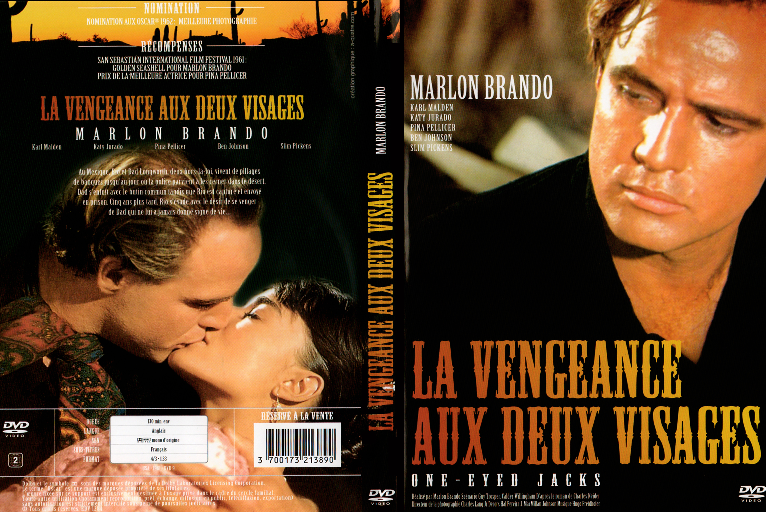 Jaquette DVD La vengeance aux deux visages v3