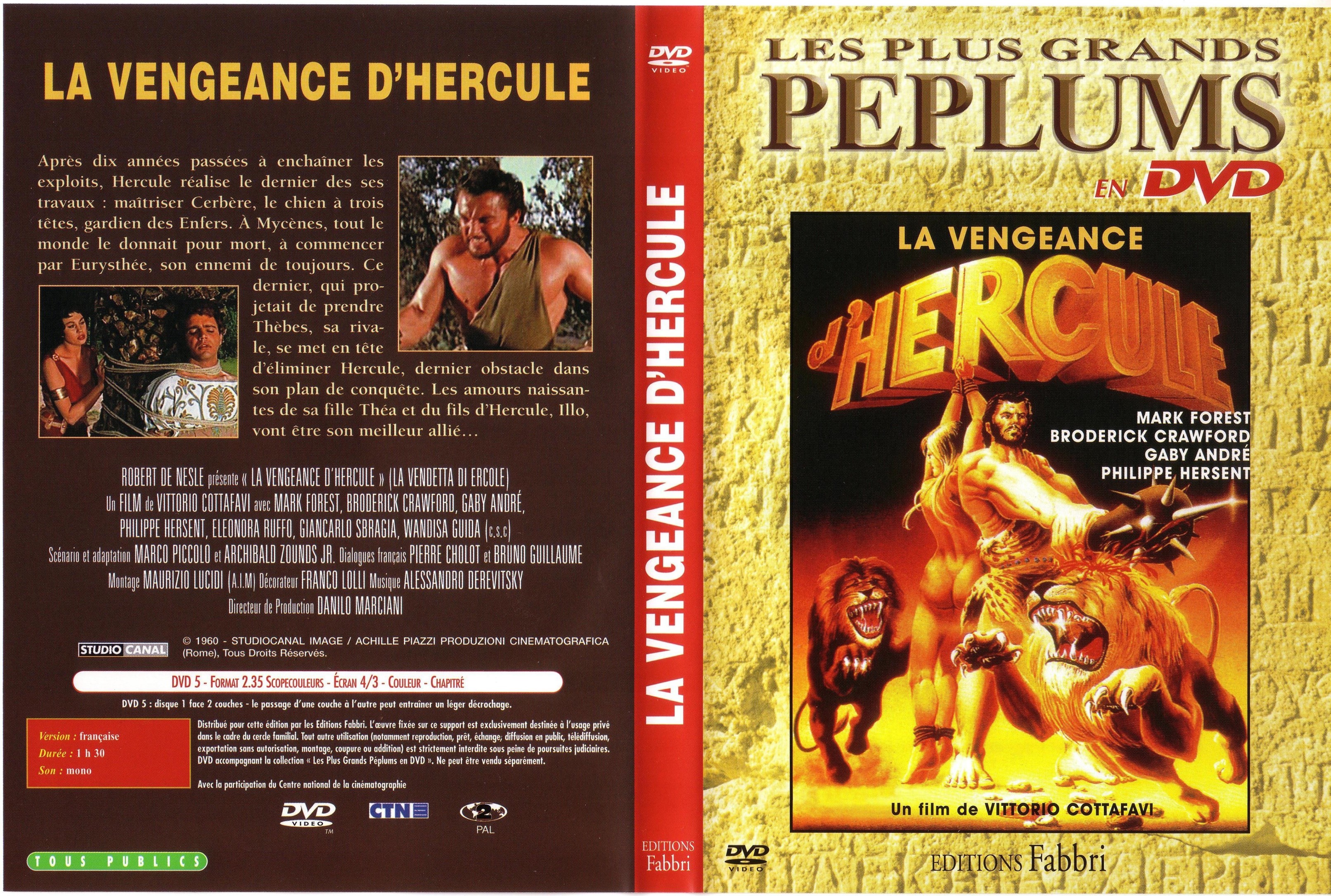 Jaquette DVD La vengeance d