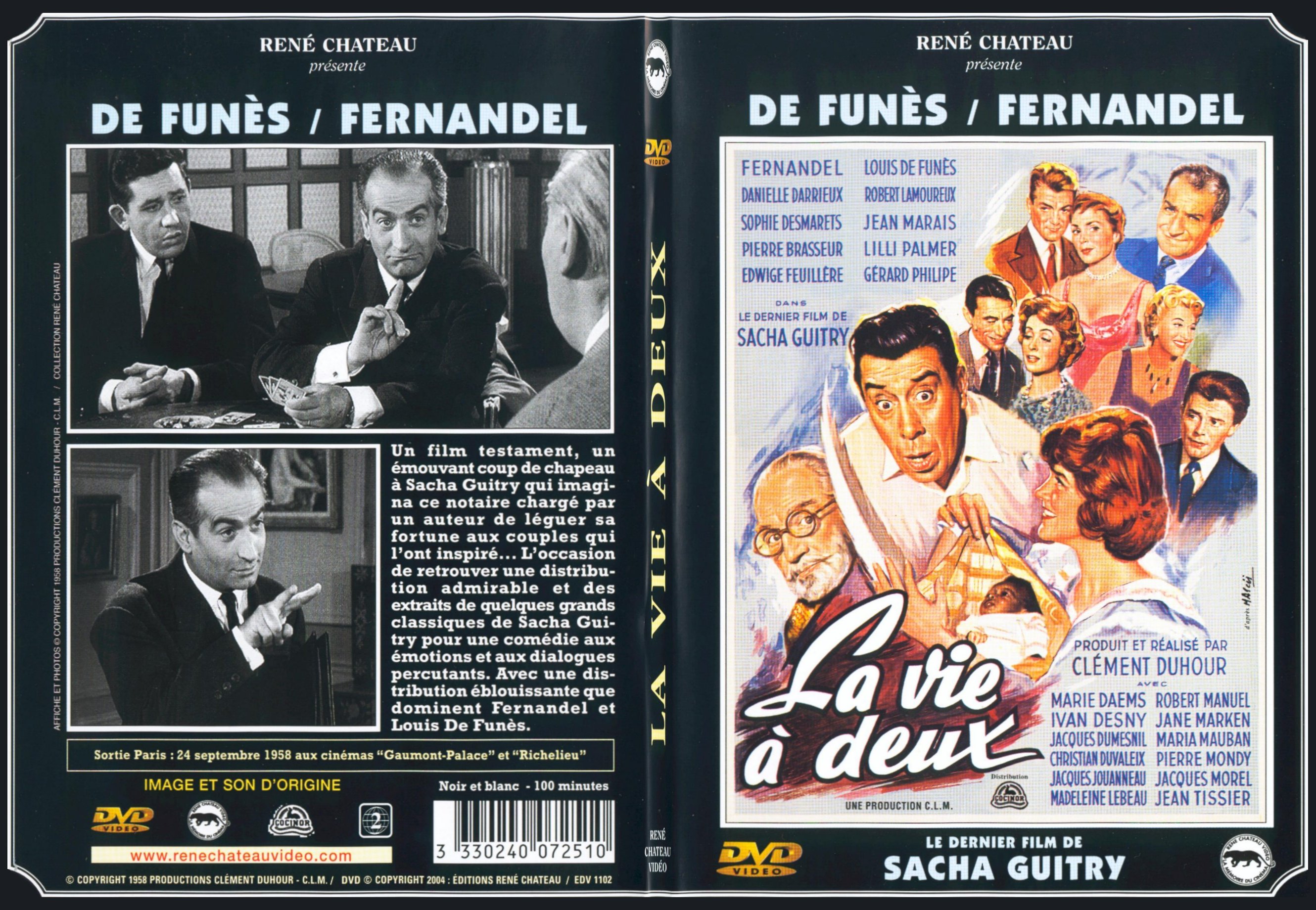 Jaquette DVD La vie a deux - SLIM