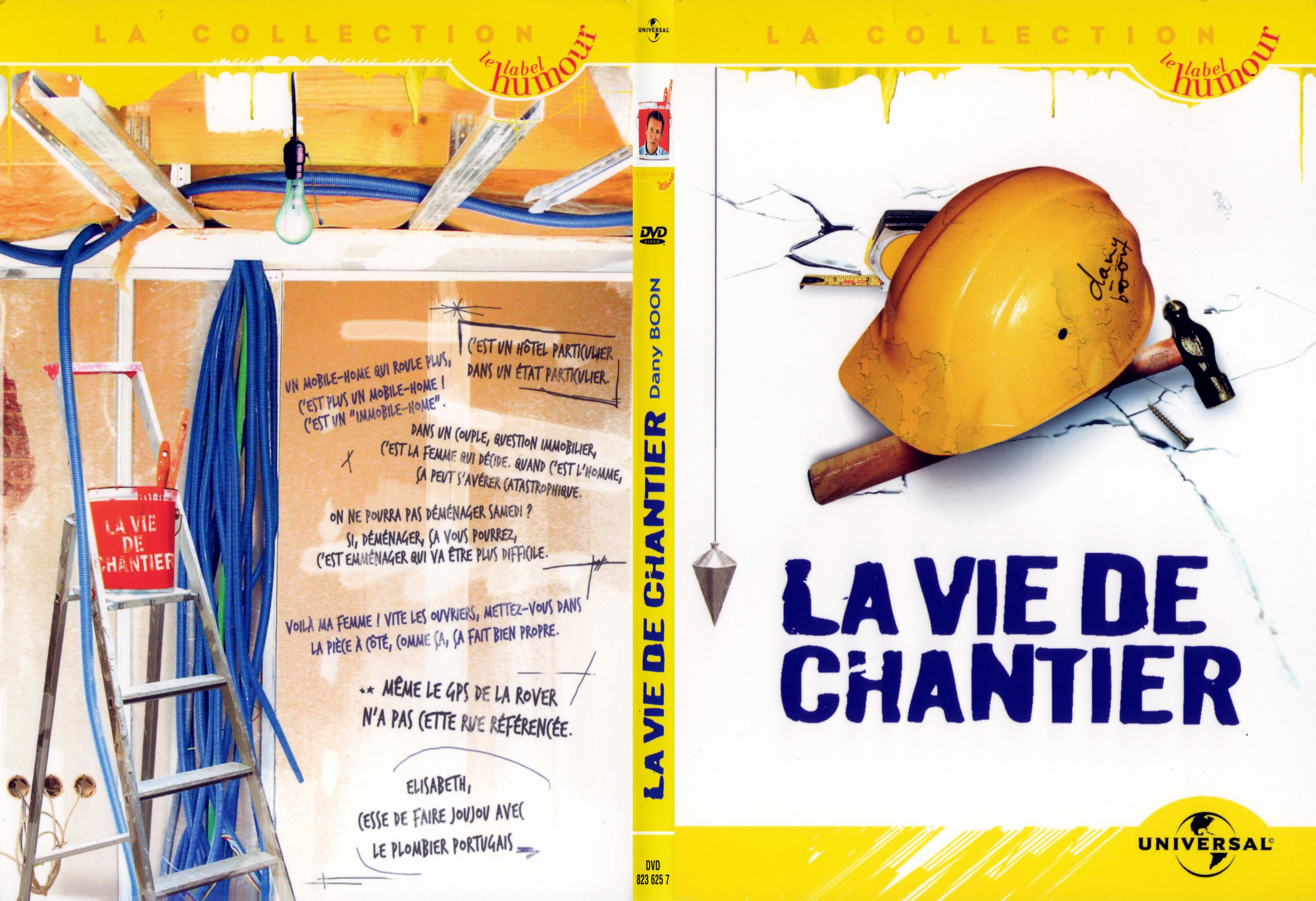 Jaquette DVD La vie de chantier - SLIM v2