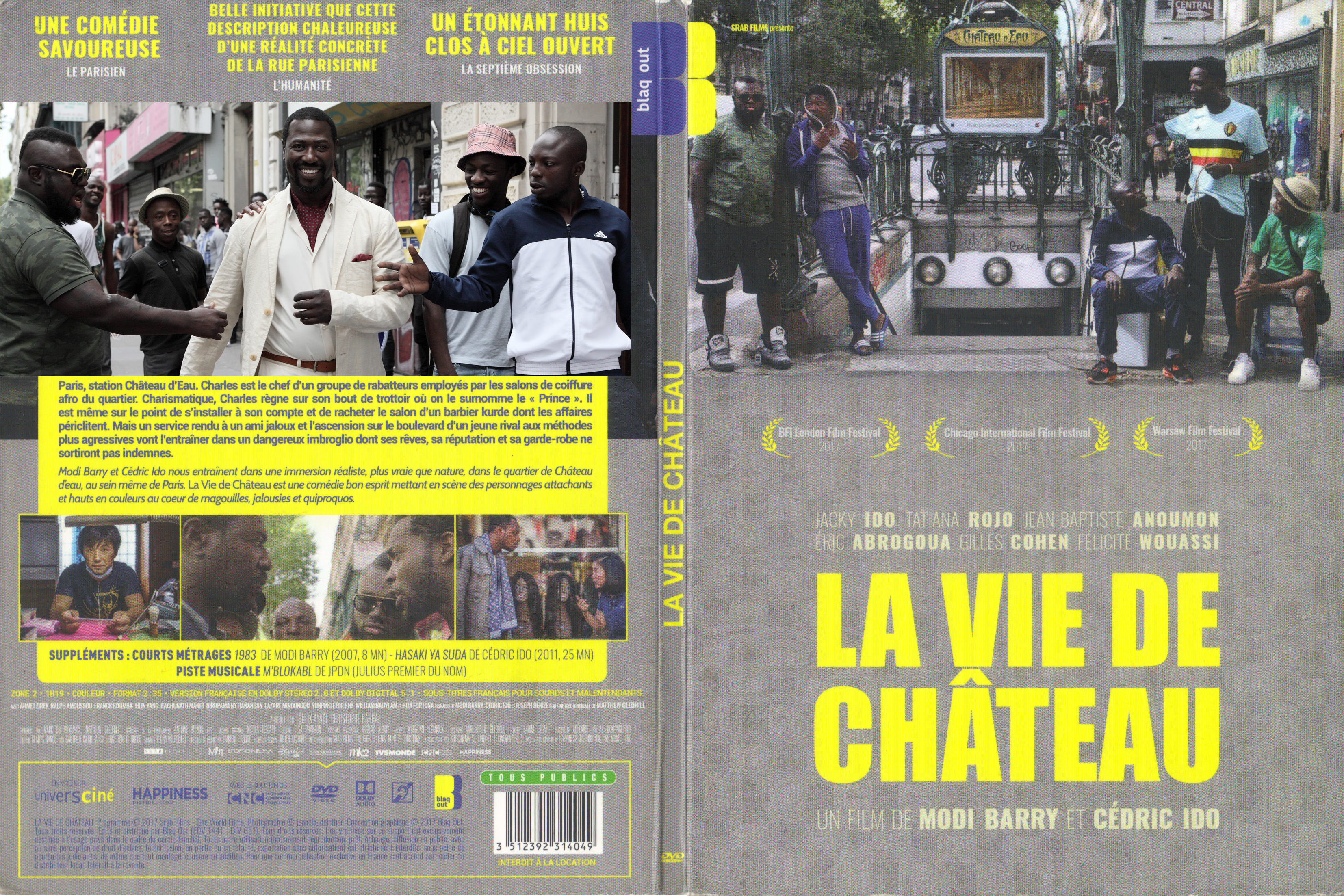 Jaquette DVD La vie de chateau (2017)