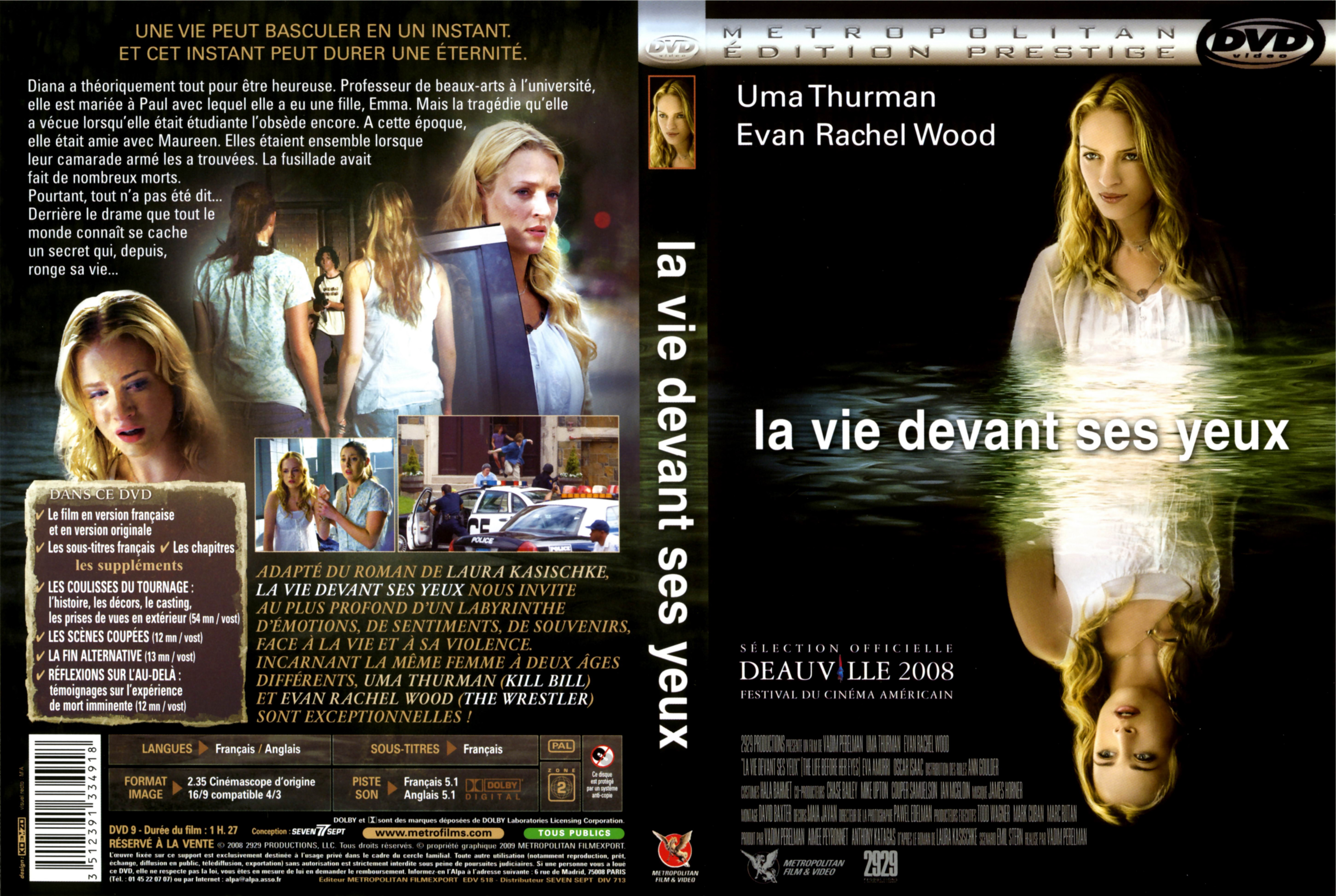 Jaquette DVD La vie devant ses yeux