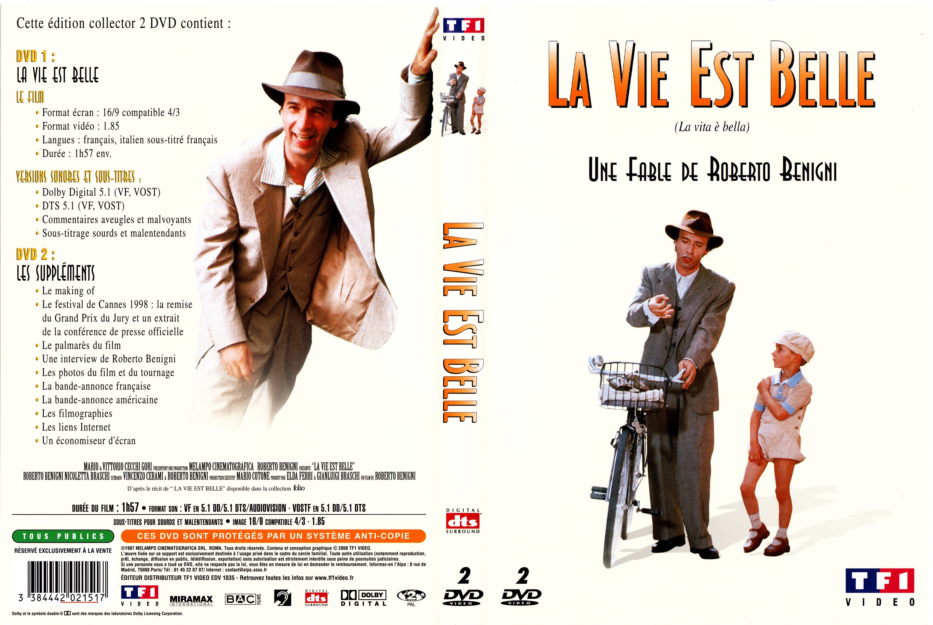 Jaquette DVD La vie est belle v2