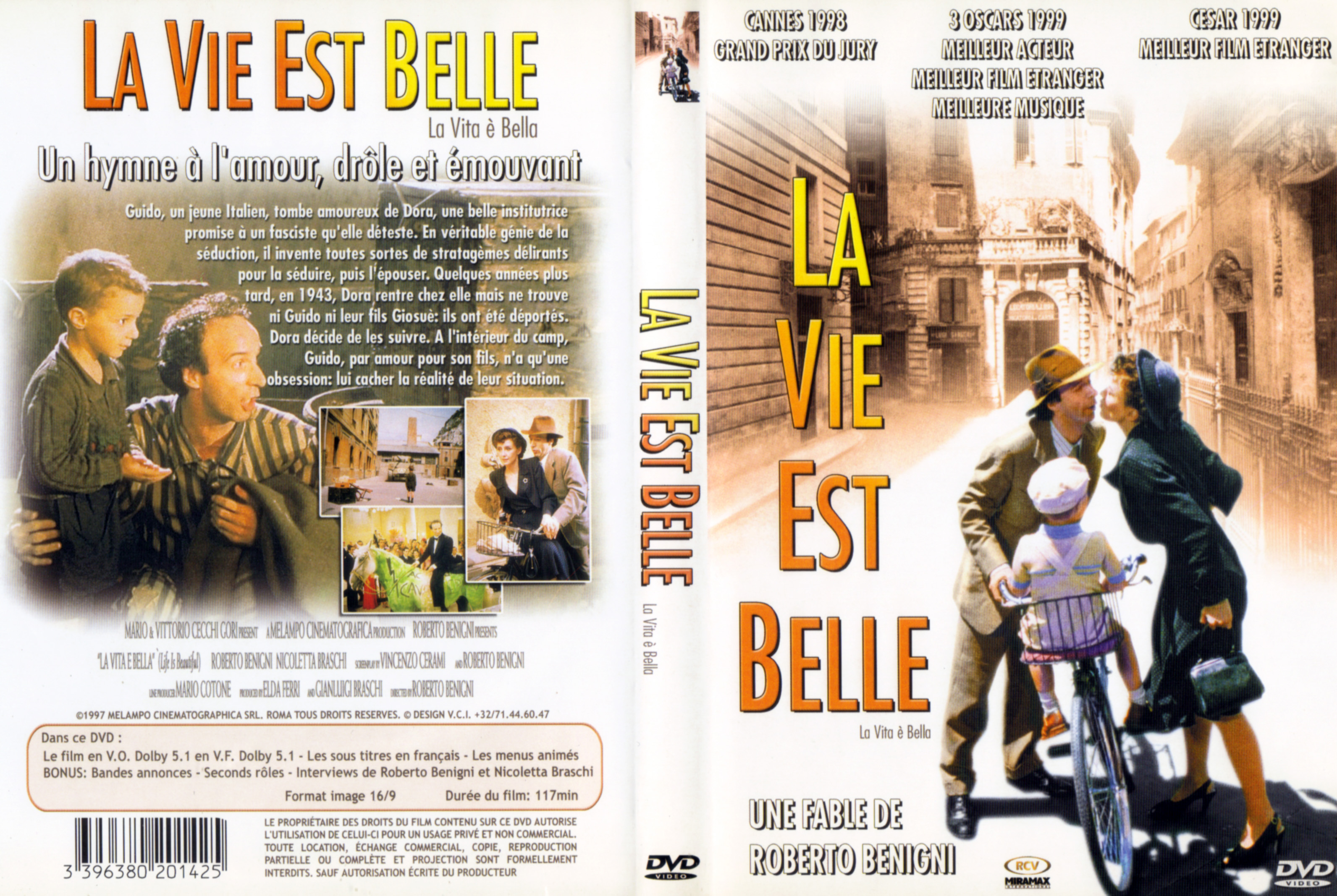 Jaquette DVD La vie est belle v3