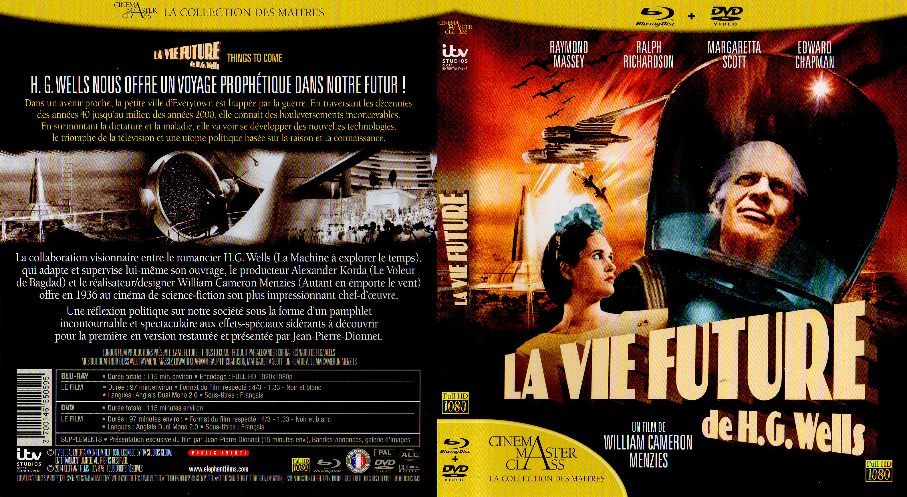 Jaquette DVD La vie future (BLU-RAY)