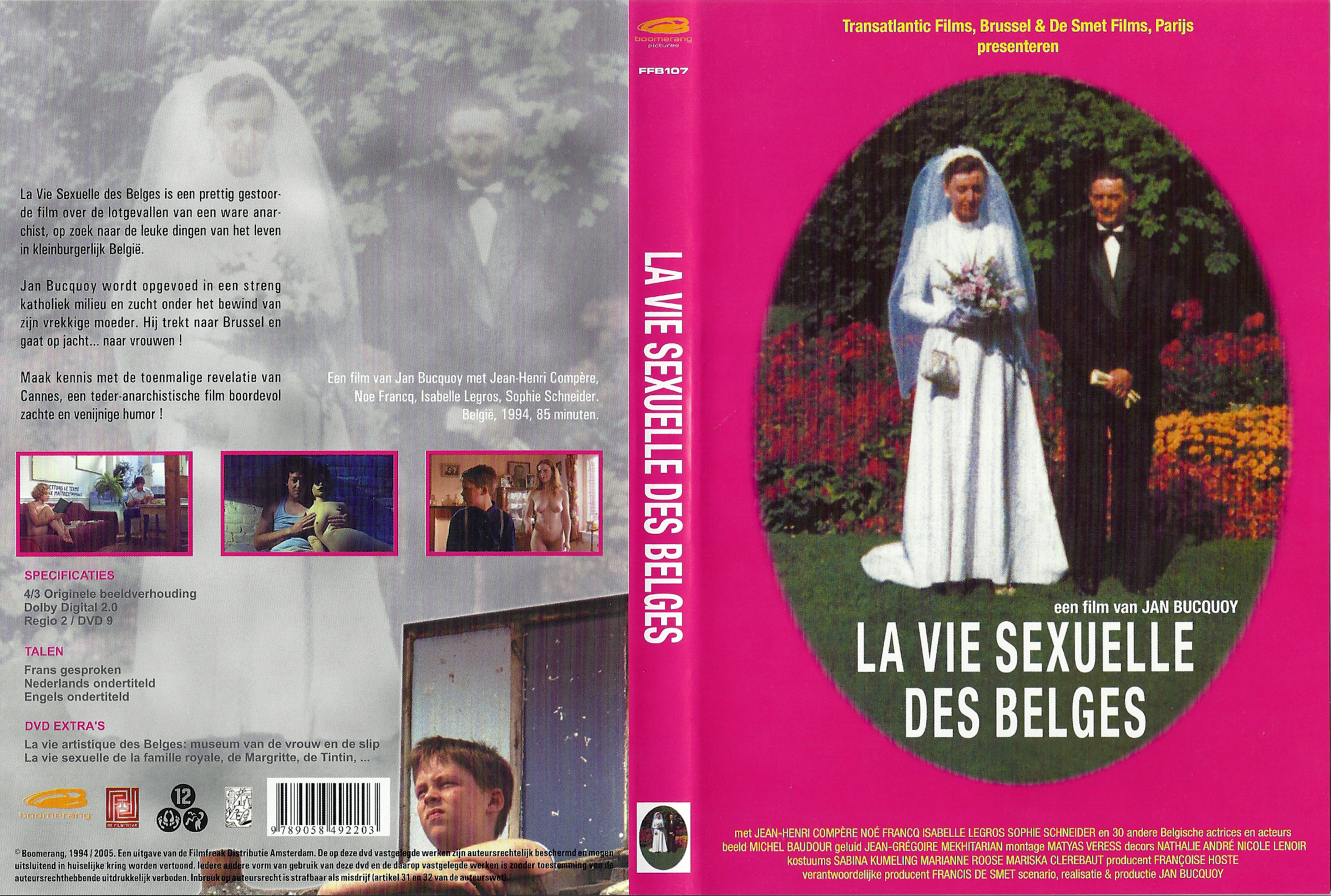 Jaquette DVD La vie sexuelle des Belges