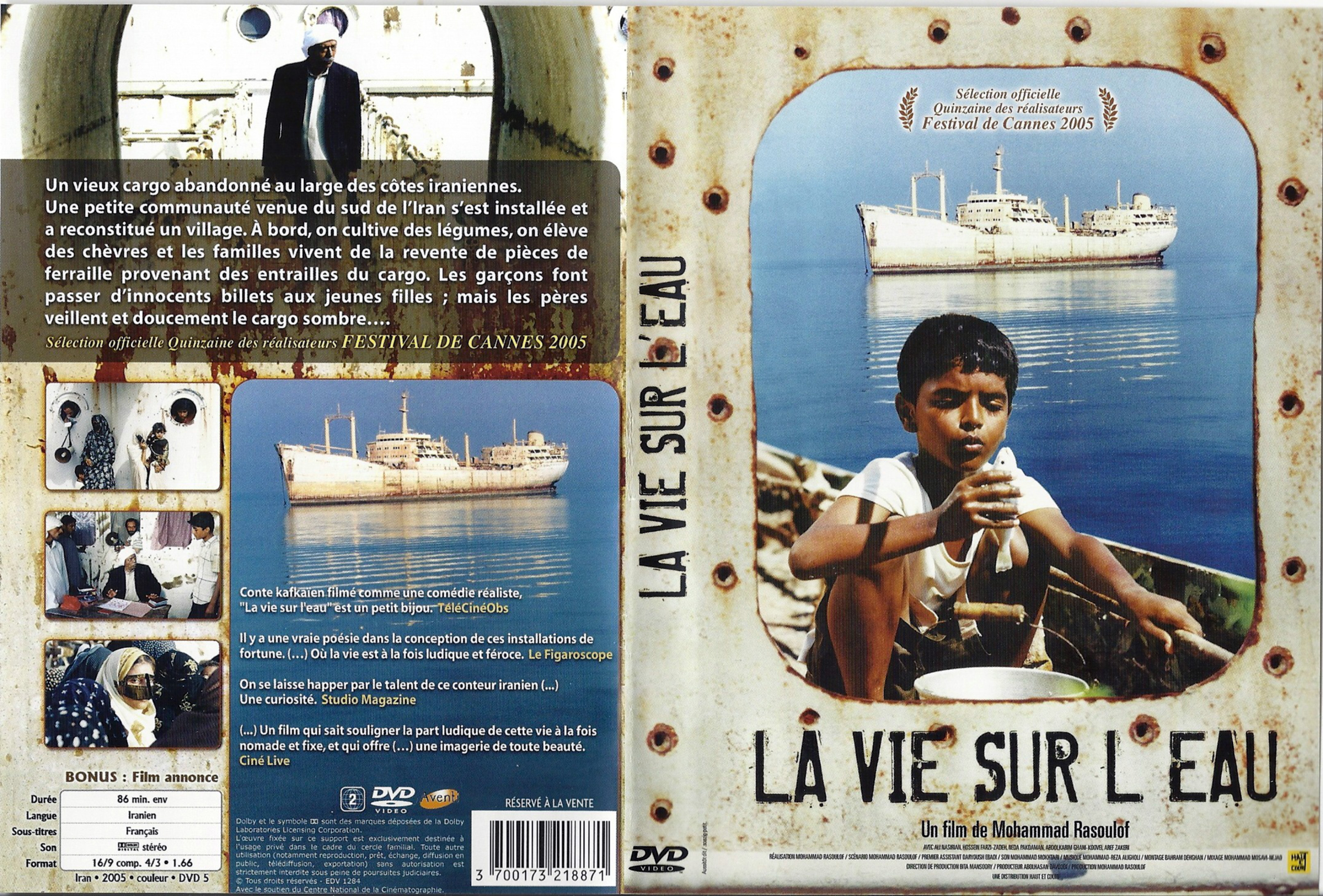 Jaquette DVD La vie sur l