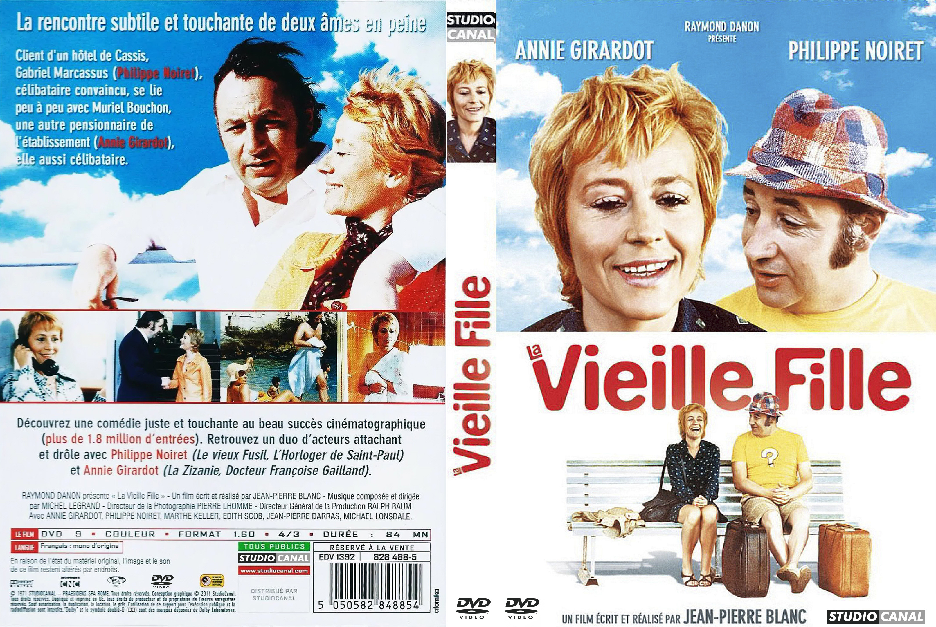 Jaquette DVD La vieille fille (1971) custom