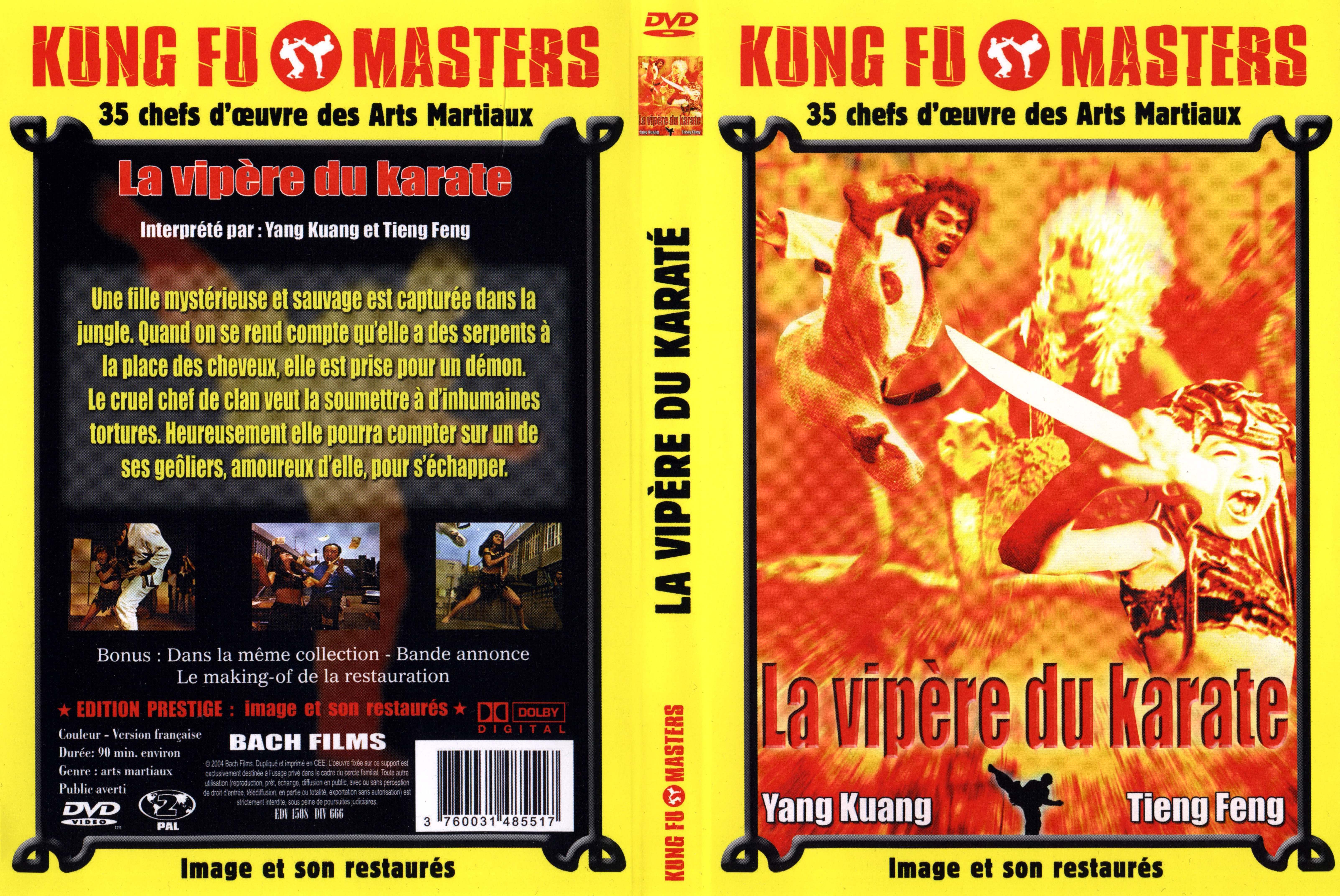 Jaquette DVD La vipre du karat