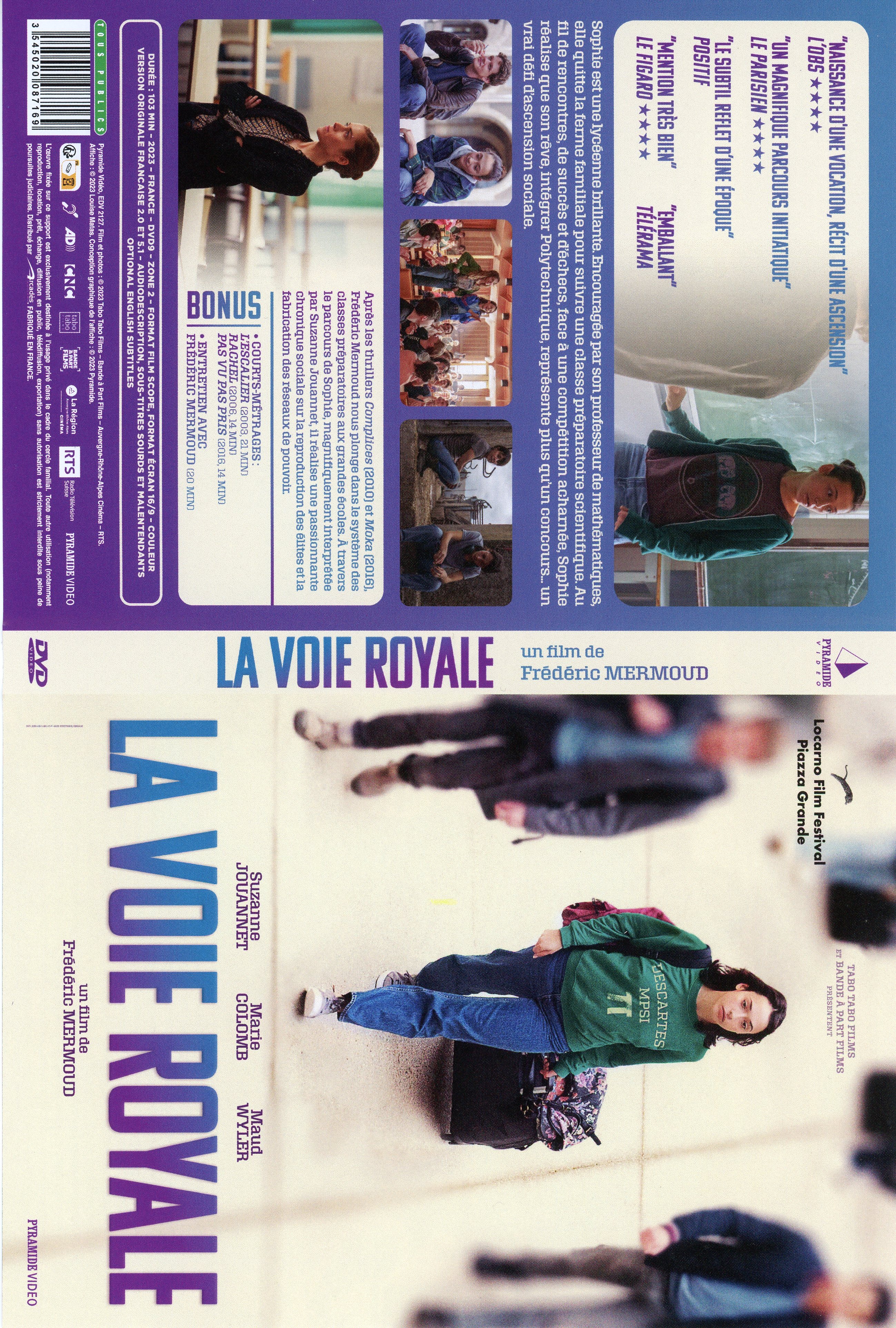 Jaquette DVD La voie royale 