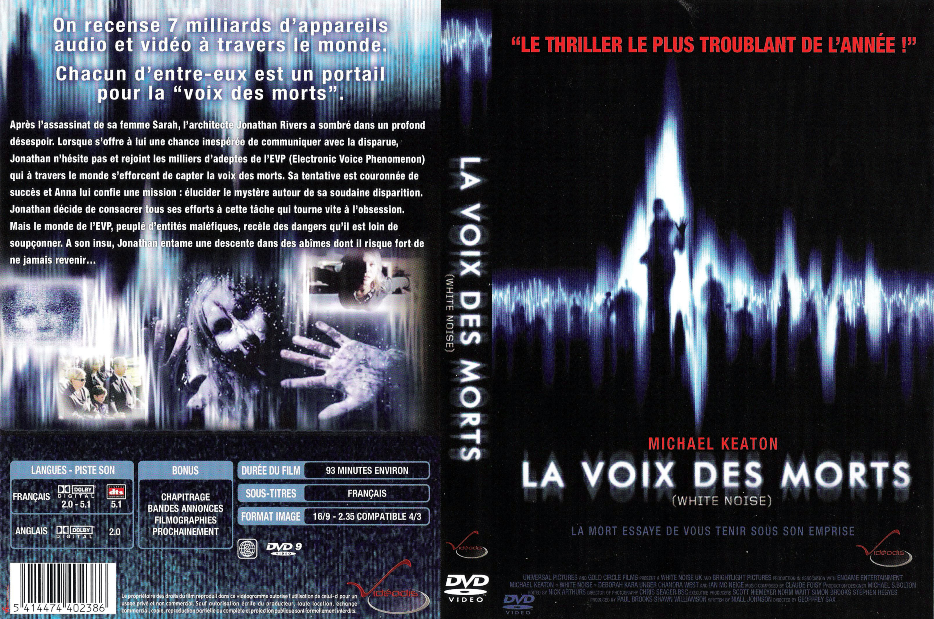 Jaquette DVD La voix des morts v2