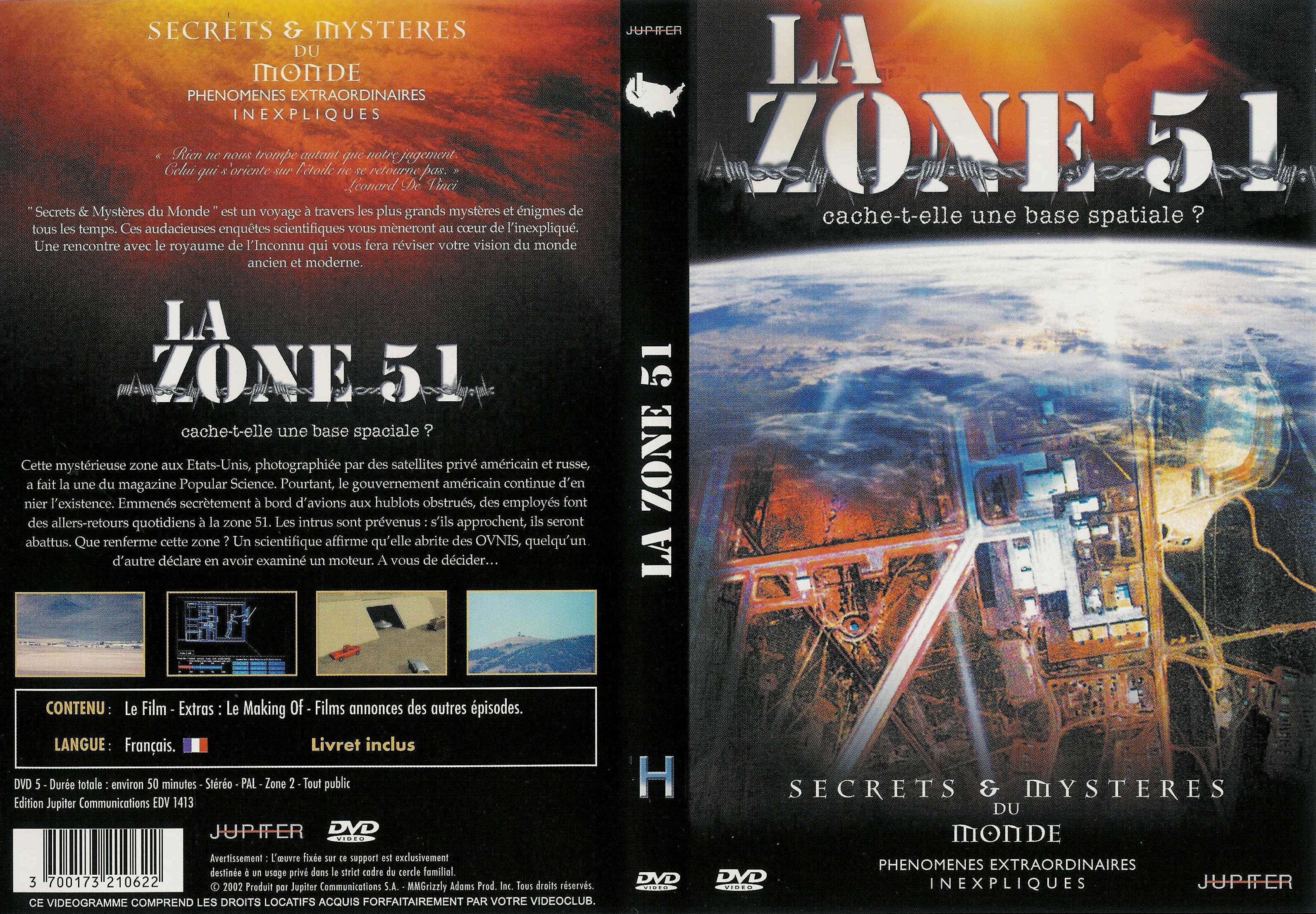Jaquette DVD La zone 51