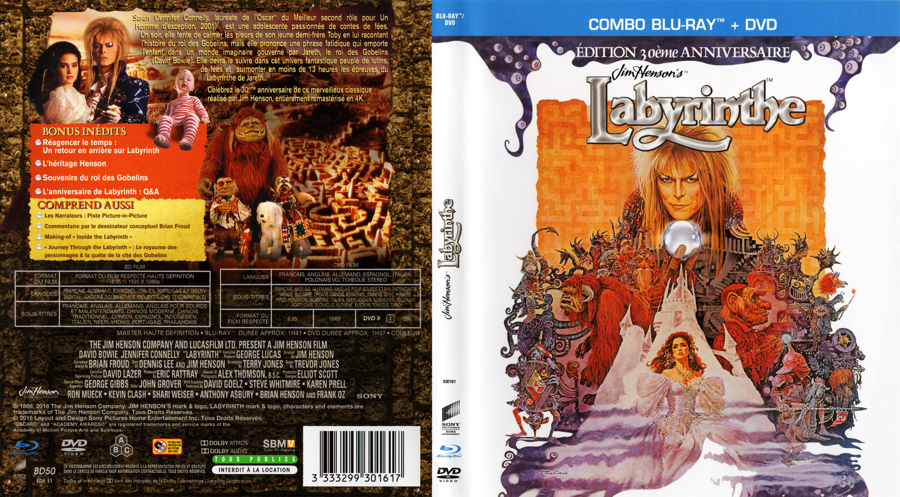 Jaquette DVD Labyrinthe (BLU-RAY) v2