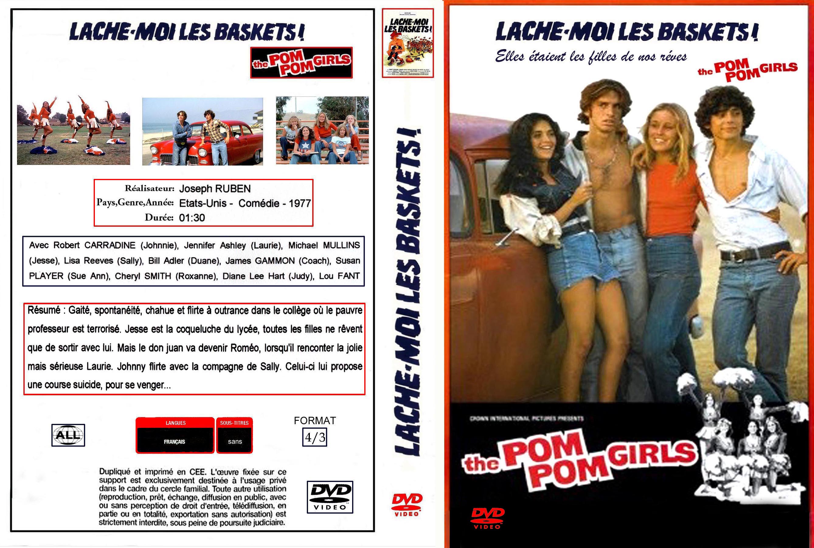 Jaquette DVD Lache-moi les baskets custom v2