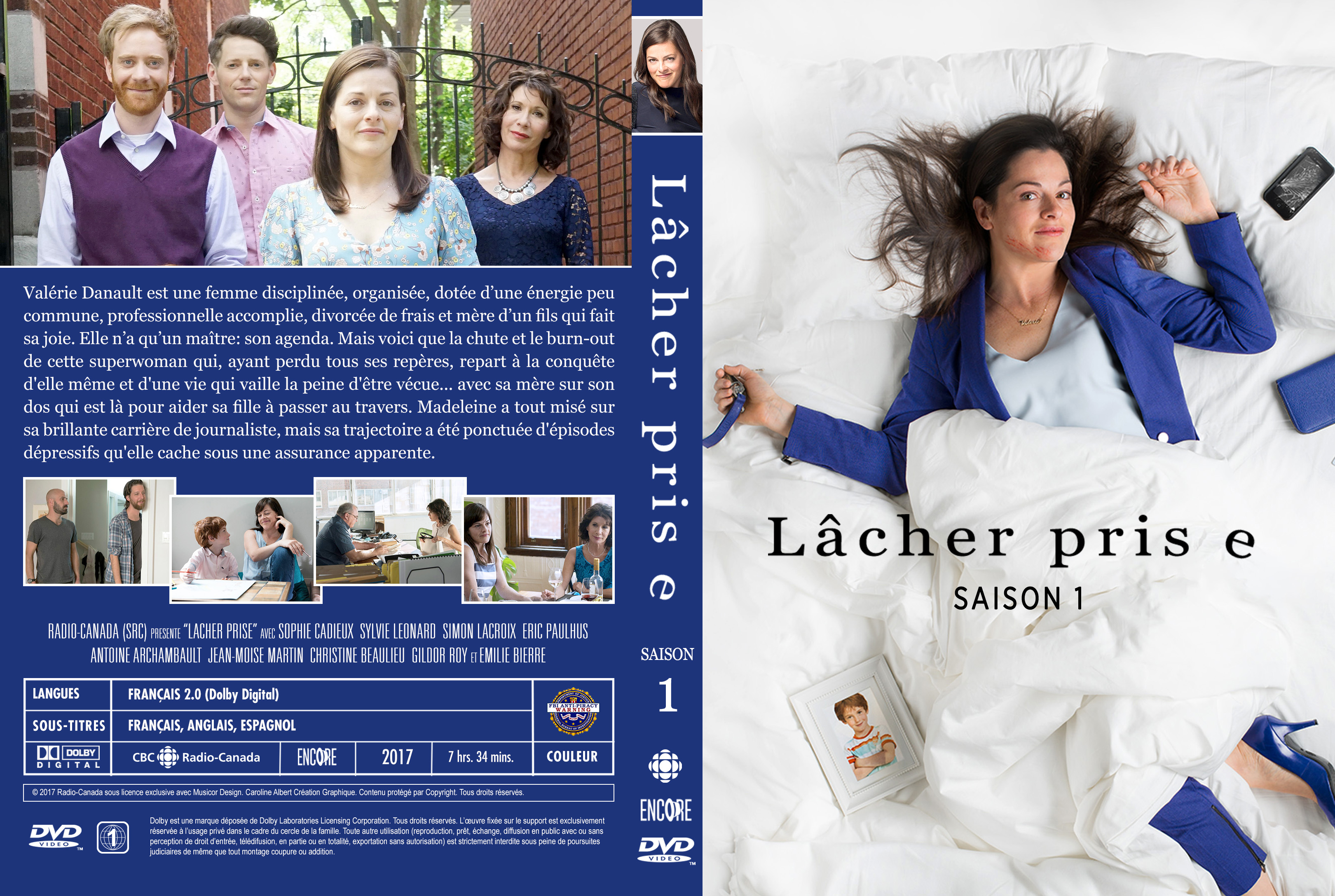 Jaquette DVD Lacher Prise saison 1 custom